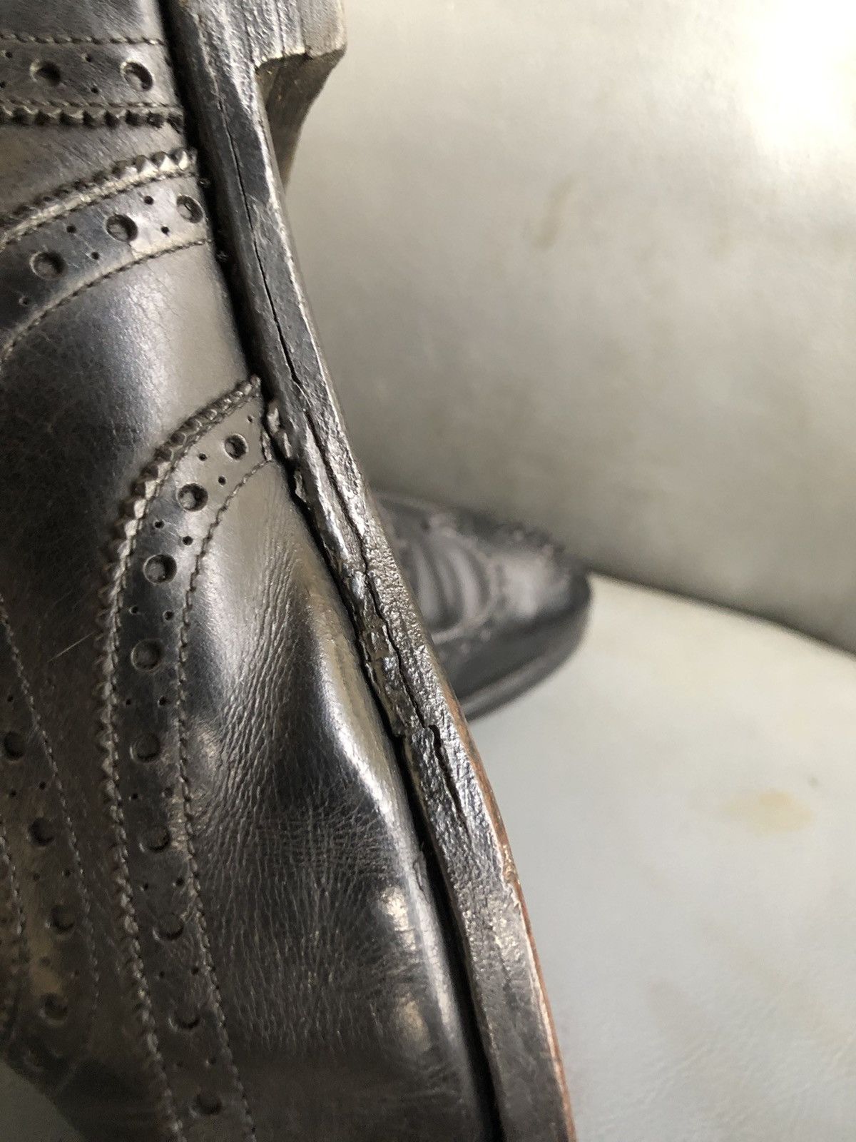 Edward Green Edward Green Black Leather Men’s Dress shoes size 8.5 E Size US 8.5 / EU 41-42 - 22 Thumbnail