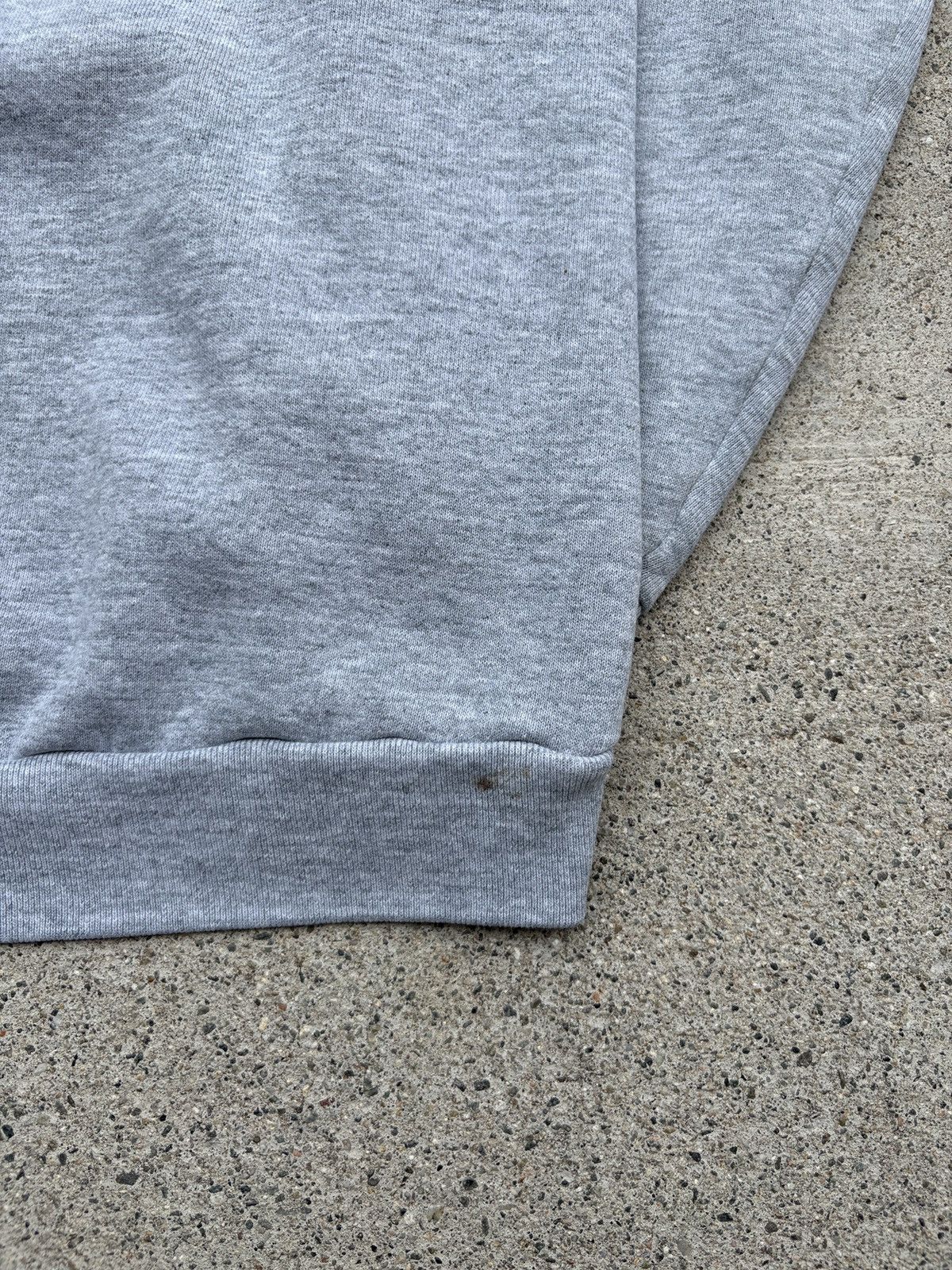 Fruit Of The Loom × Vintage Vintage 1990s BVD Grey Blank Sweatshirt Size L Size US L / EU 52-54 / 3 - 8 Thumbnail