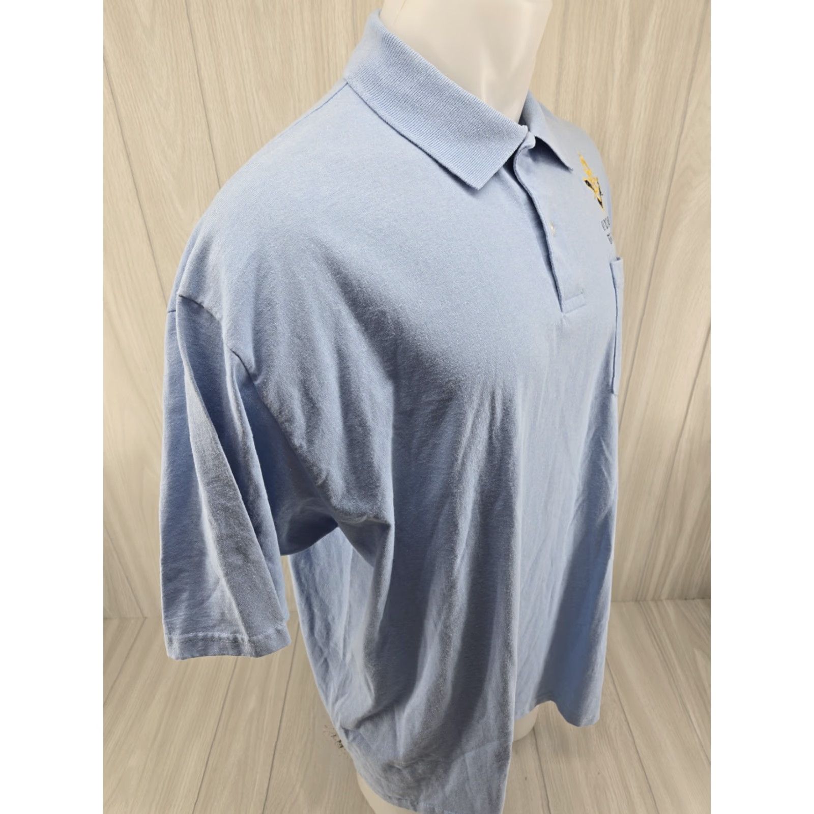 Jerzees Masonic Lodge Embroidered Polo Shirts Short Sleeve 2XL Blue Nike? Size US XXL / EU 58 / 5 - 7 Thumbnail