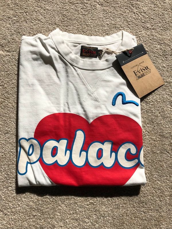 Evisu × Palace Palace x Evisu heart t shirt S Size US S / EU 44-46 / 1 - 5 Thumbnail