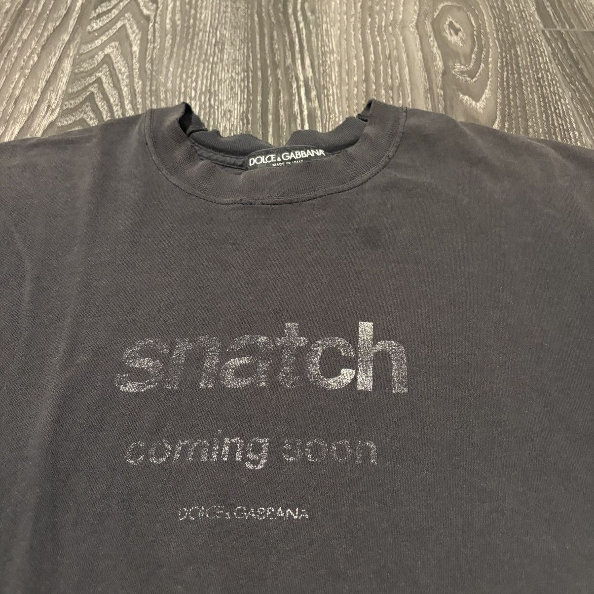 Dolce & Gabbana Vintage snatch move promo tee Size US L / EU 52-54 / 3 - 2 Thumbnail