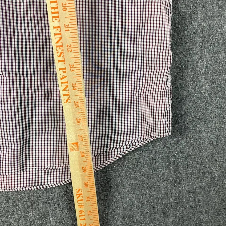 Alfani Alfani Dress Shirt Men's Large Fitted Performance 16.5 34/34 Size US L / EU 52-54 / 3 - 7 Thumbnail
