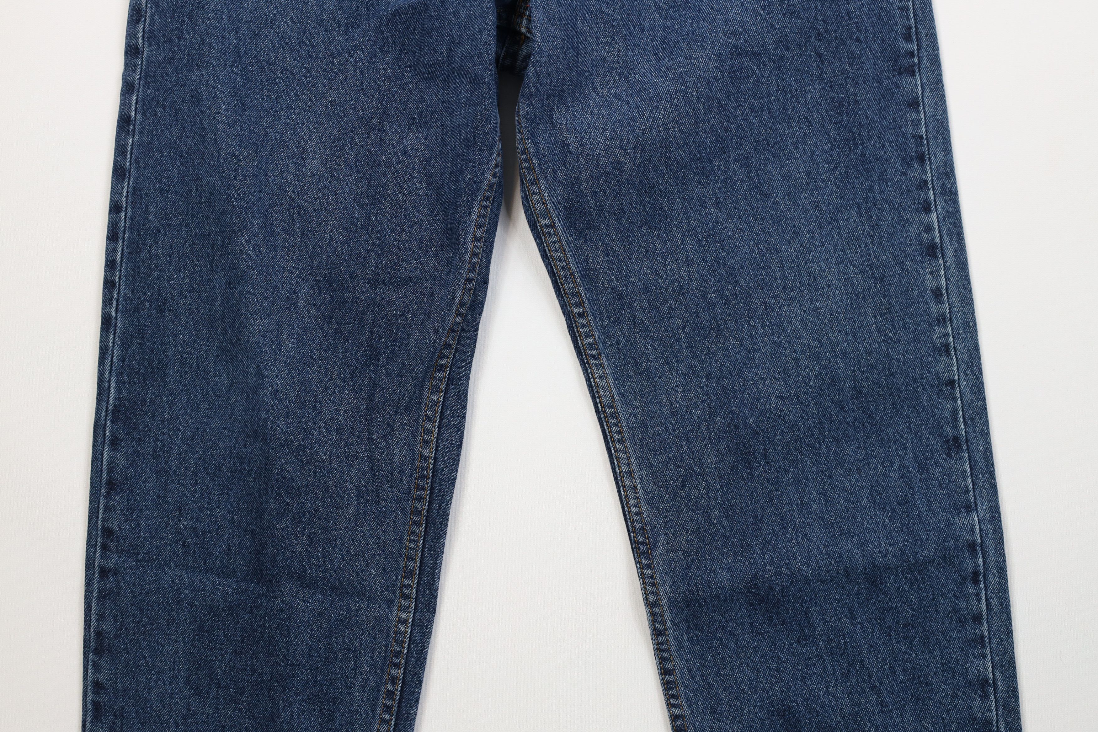 Levi's Vintage 90s Levis 550 Orange Tab Fit Tapered Leg Jeans USA Size US 34 / EU 50 - 4 Thumbnail