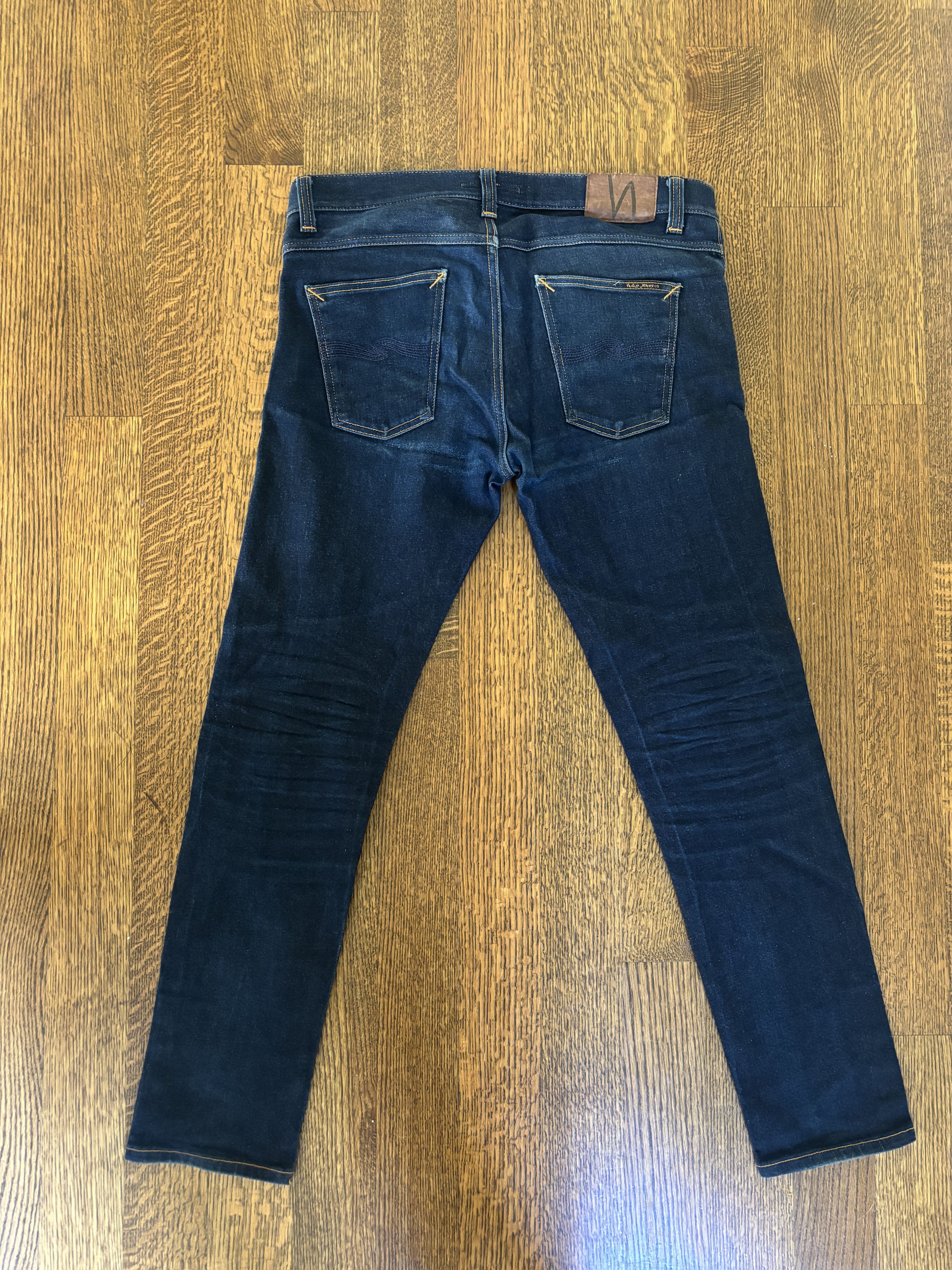 Nudie Jeans Lean Dean Dry True Selvage Size US 33 - 2 Thumbnail