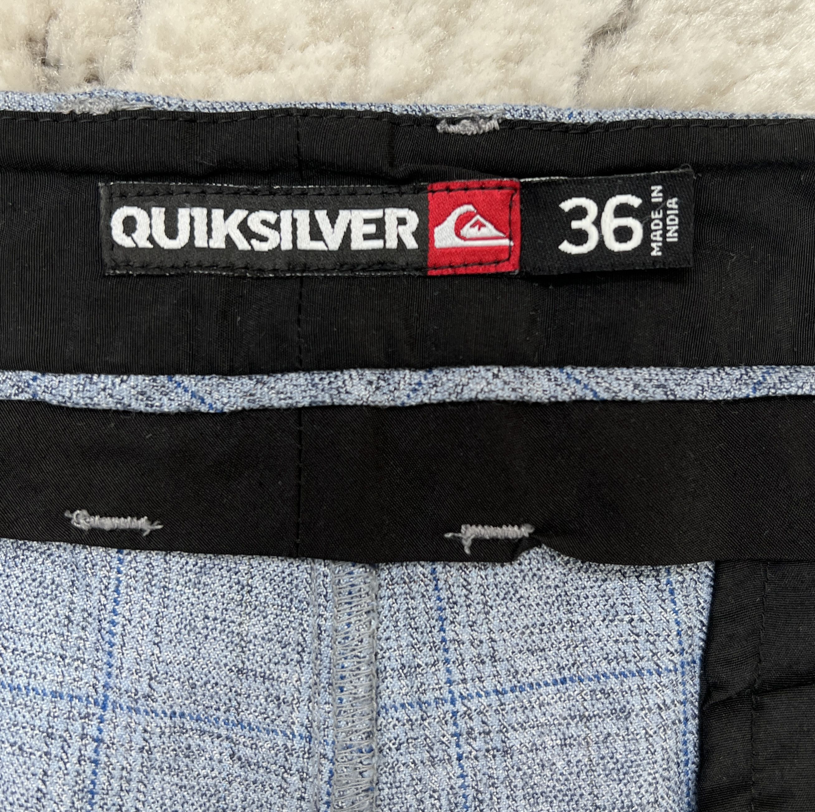 Quiksilver Quiksilver Royal Blue Hybrid Shorts Size US 36 / EU 52 - 11 Thumbnail