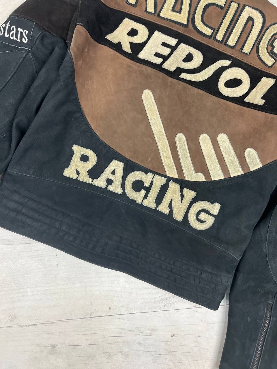 Honda Vintage HONDA Repsol Racing Motorcycle Leather Jacket 90s Size US S / EU 44-46 / 1 - 25 Thumbnail