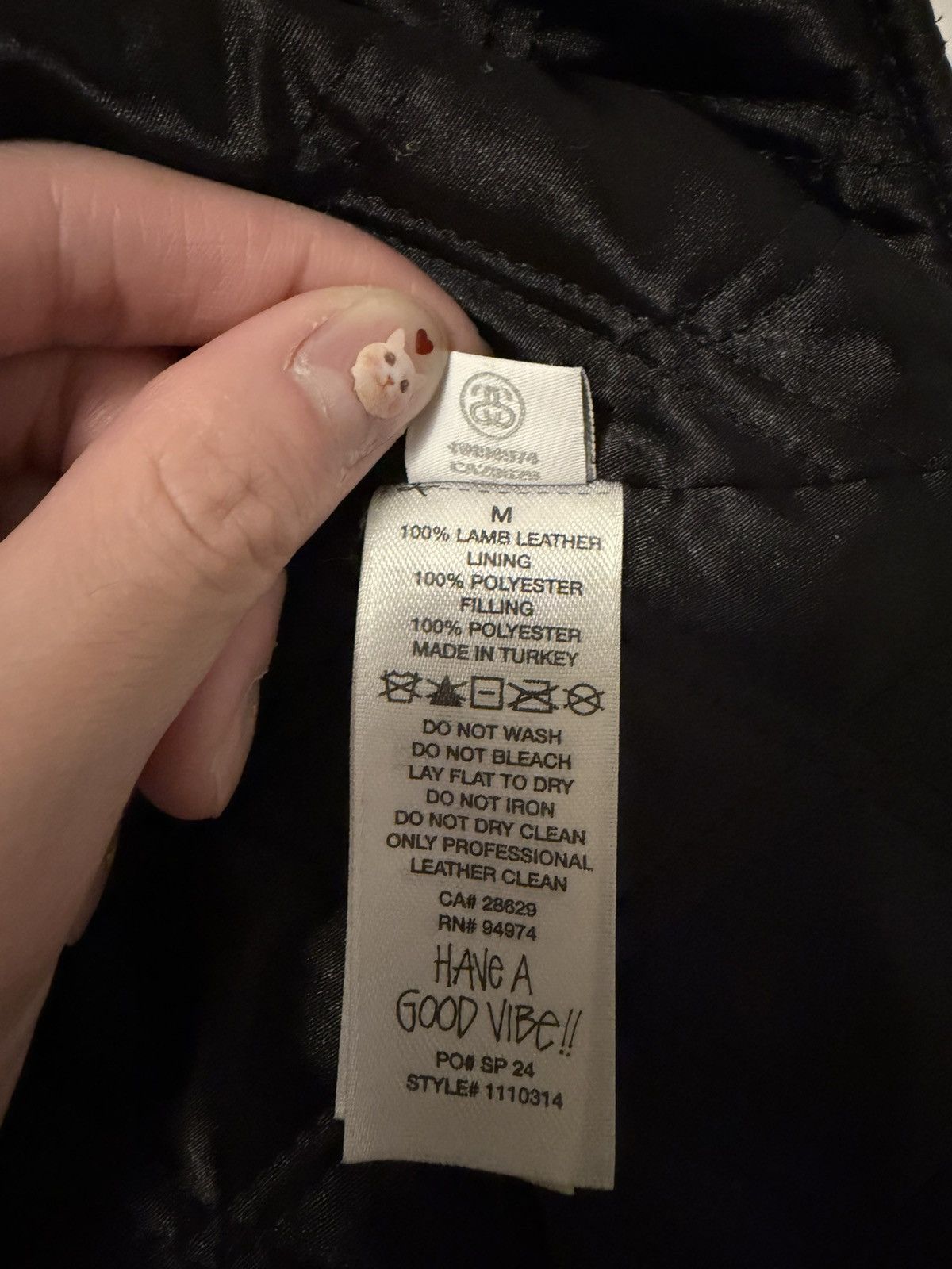 Stussy STÜSSY SPRING '24 Leather jacket Size US M / EU 48-50 / 2 - 8 Thumbnail