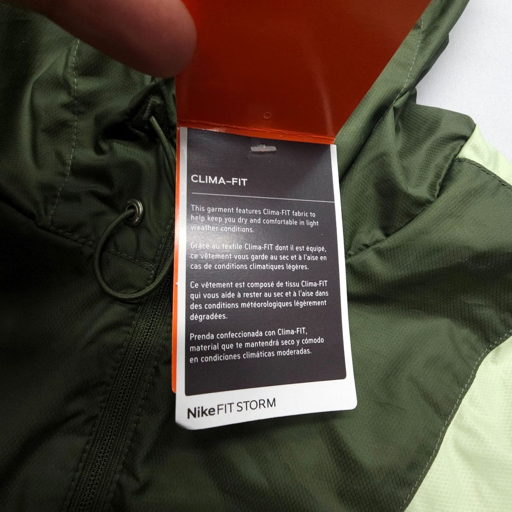 Nike Nike ACG Windbreaker Jacket Womens S Colorblock Green Lightweight Pockets Modern Gorpcore Y2K NWT Size S / US 4 / IT 40 - 6 Thumbnail