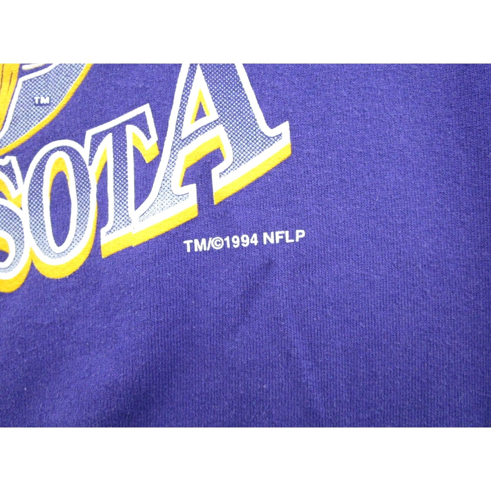 NFL Vintage Minnesota Vikings Graphic Crewneck Sweatshirt Size M NFL Spectator Men Size US M / EU 48-50 / 2 - 3 Thumbnail