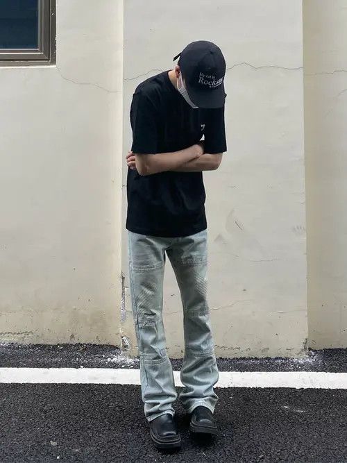VIBE vibe distressed hiphop flared jeans Size US 32 / EU 48 - 7 Thumbnail