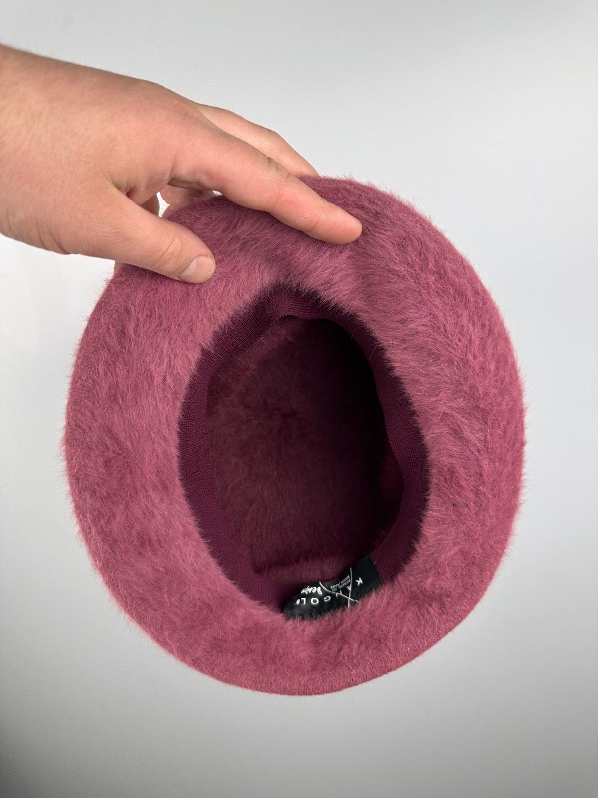 Kangol Kangol Fugora Astra Angora Fur Bucket Hat Plum One Size Size ONE SIZE - 6 Thumbnail
