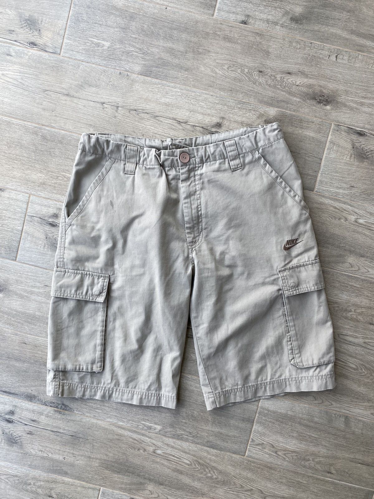 Nike × Vintage Nike Vintage Cargo Shorts Size US 32 / EU 48 - 2 Thumbnail