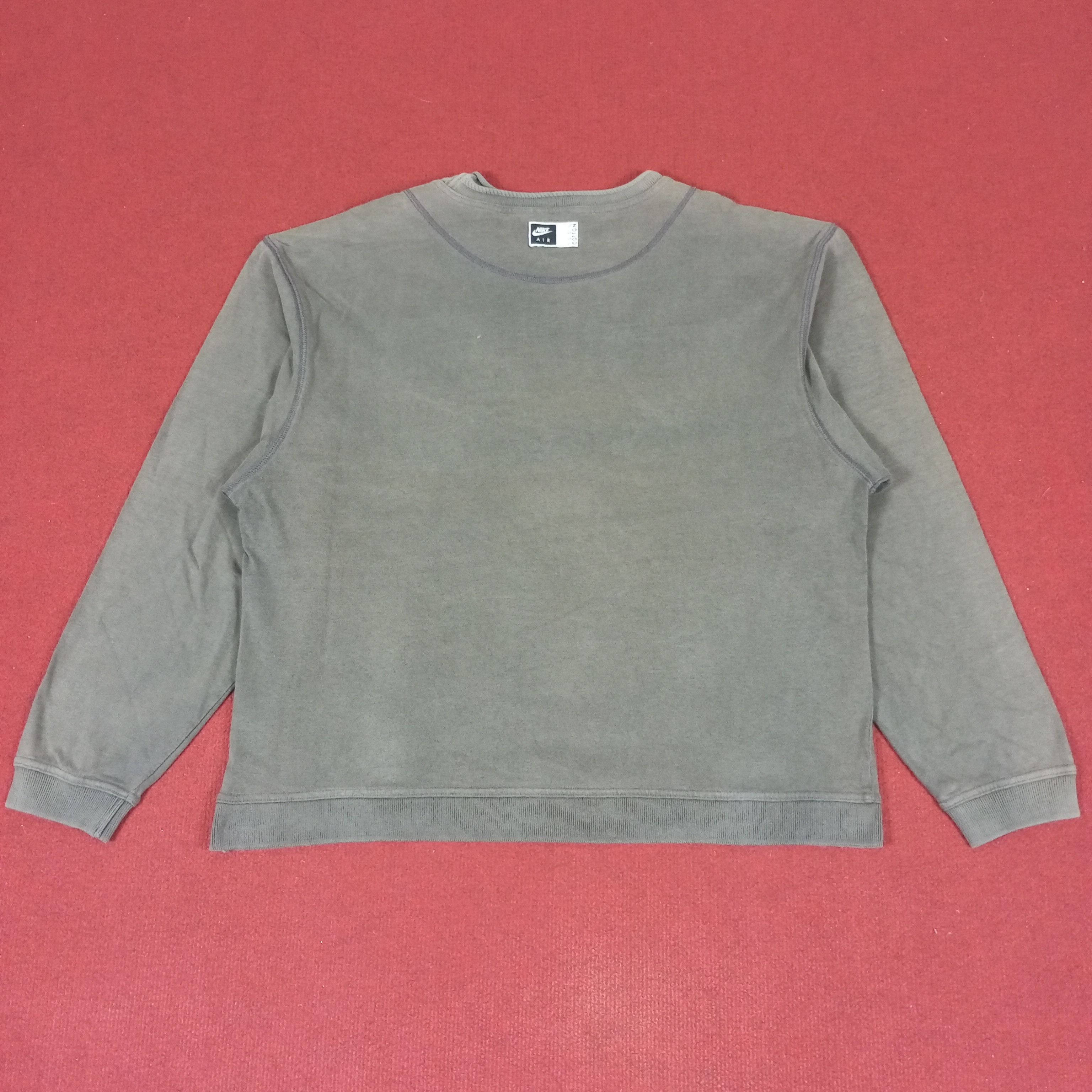 Nike × Vintage Nike Air Streetwear Style Sweatshirt Size US L / EU 52-54 / 3 - 3 Thumbnail