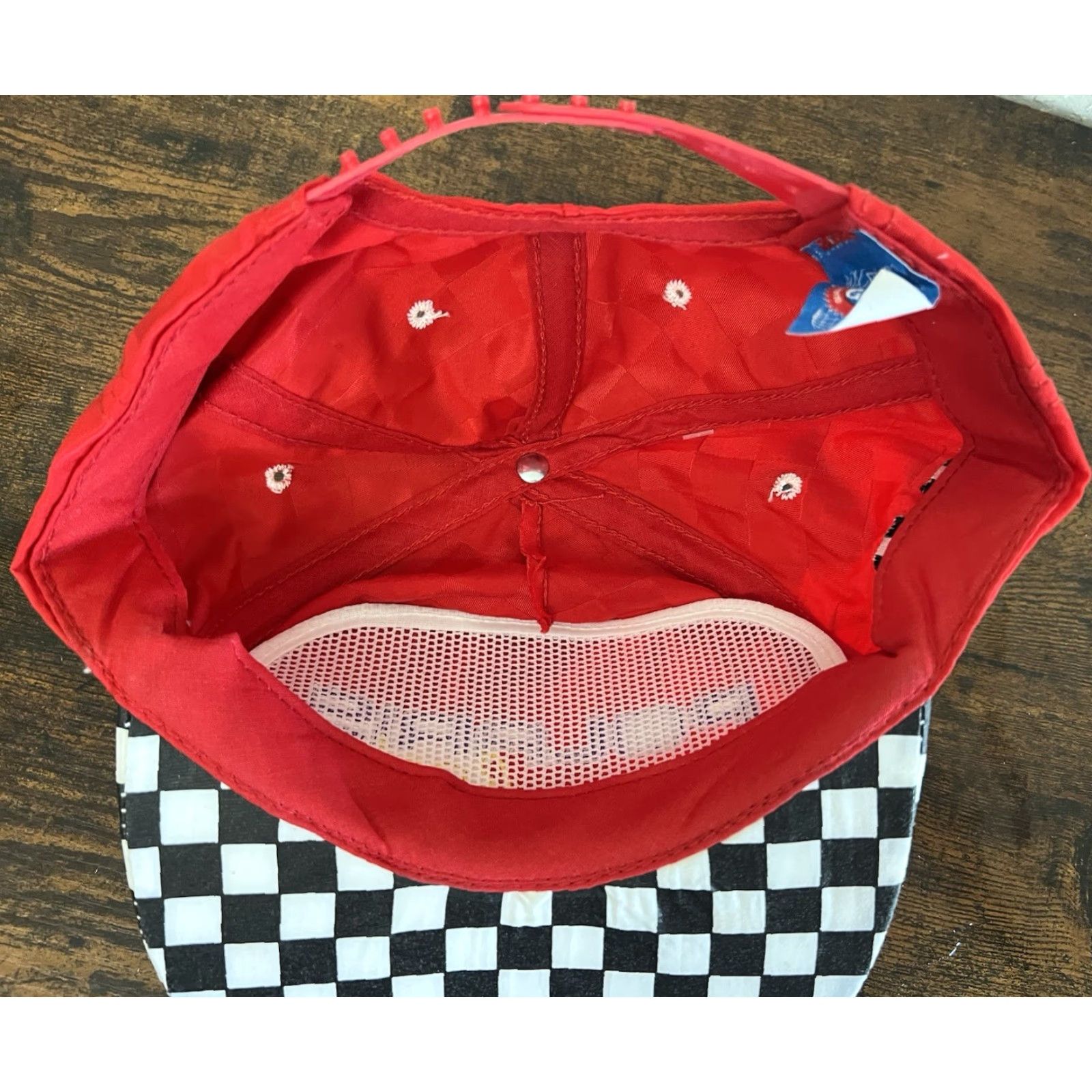 Vintage VINTAGE Polaris Racing Hat Snap Back Checker Snowmobile Hunting Camo Men One Size Black USA 90s Retro Adjustable Wool Acrylic Snapback Size ONE SIZE - 6 Thumbnail