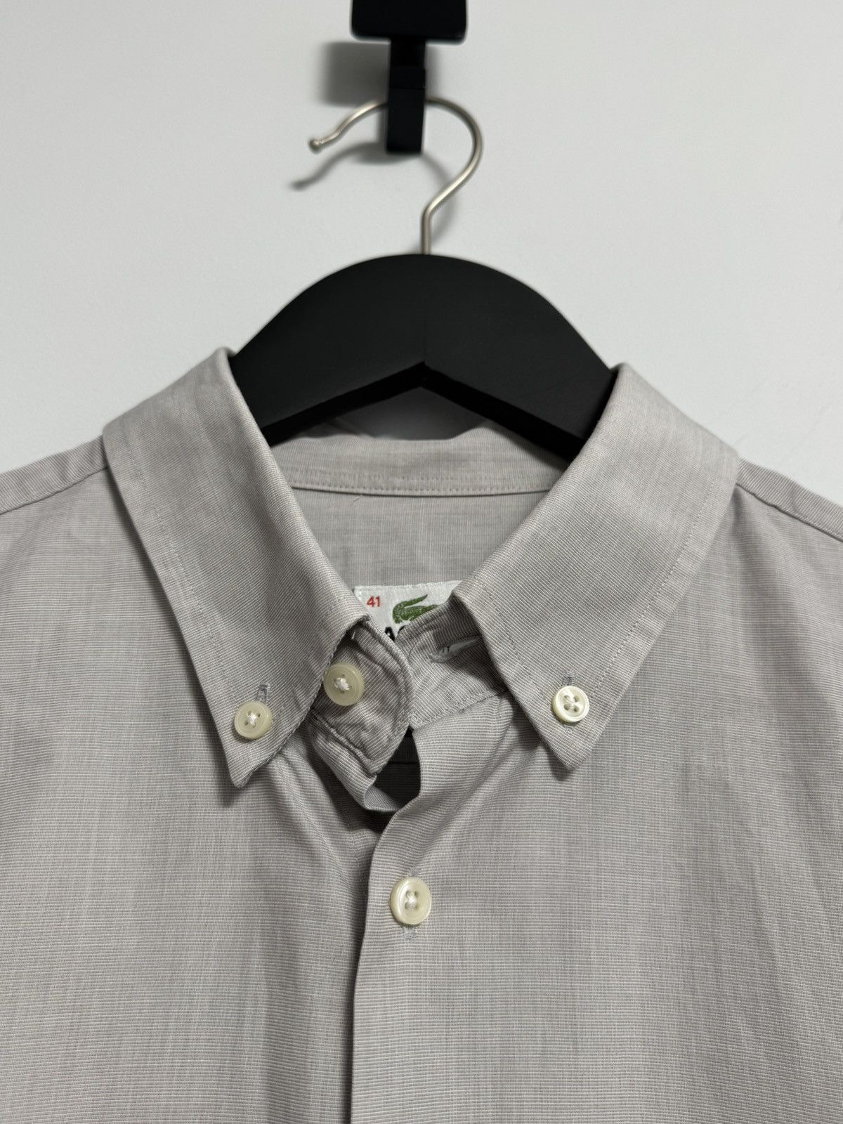 Lacoste Lacoste Button Up Mens T Shirt Size US L / EU 52-54 / 3 - 9 Thumbnail