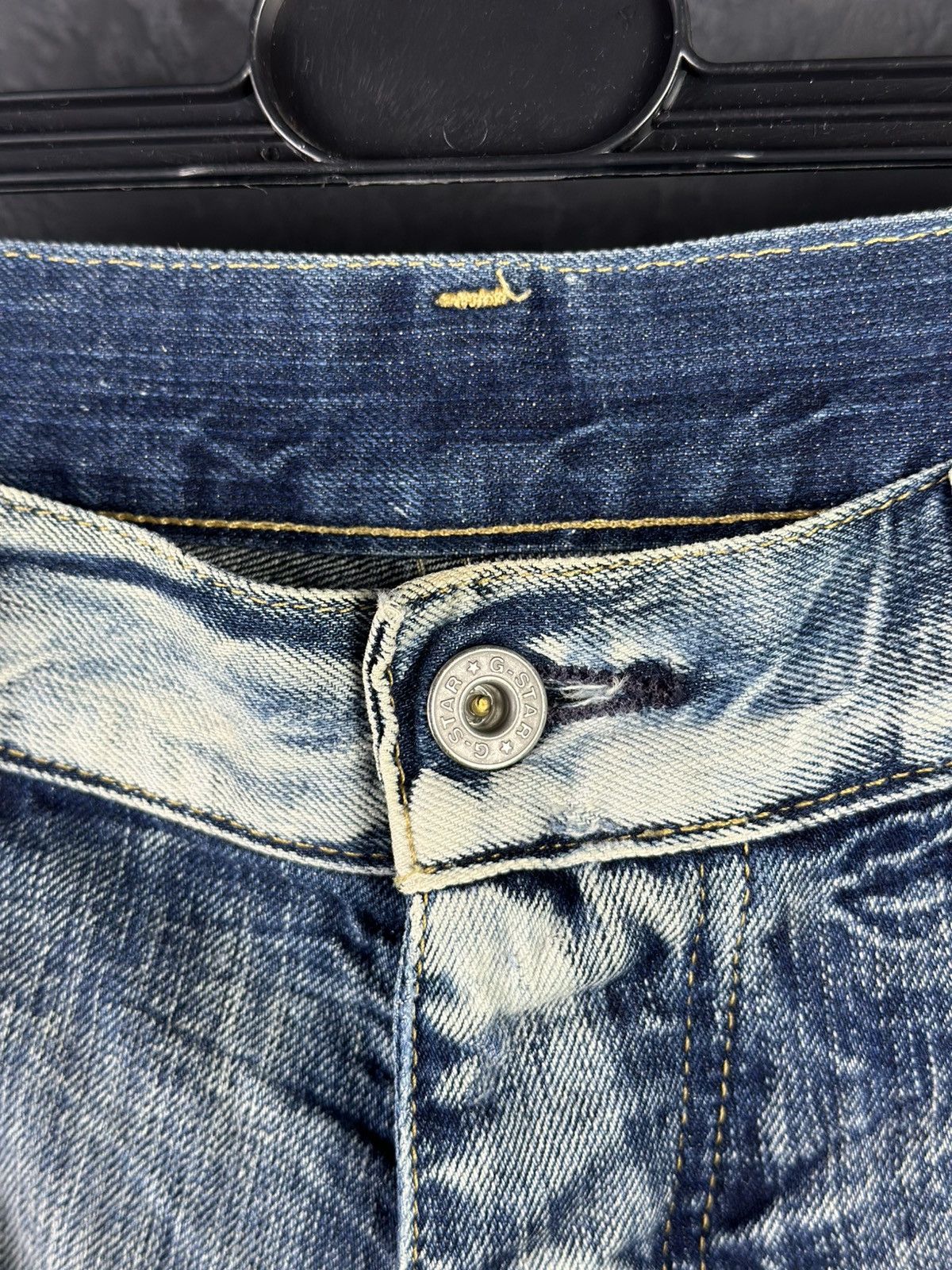 G-Star × Japanese Brand Vintage G Star Raw Denim Streetwear Jeans Japanese Y2K Size US 29 - 5 Thumbnail