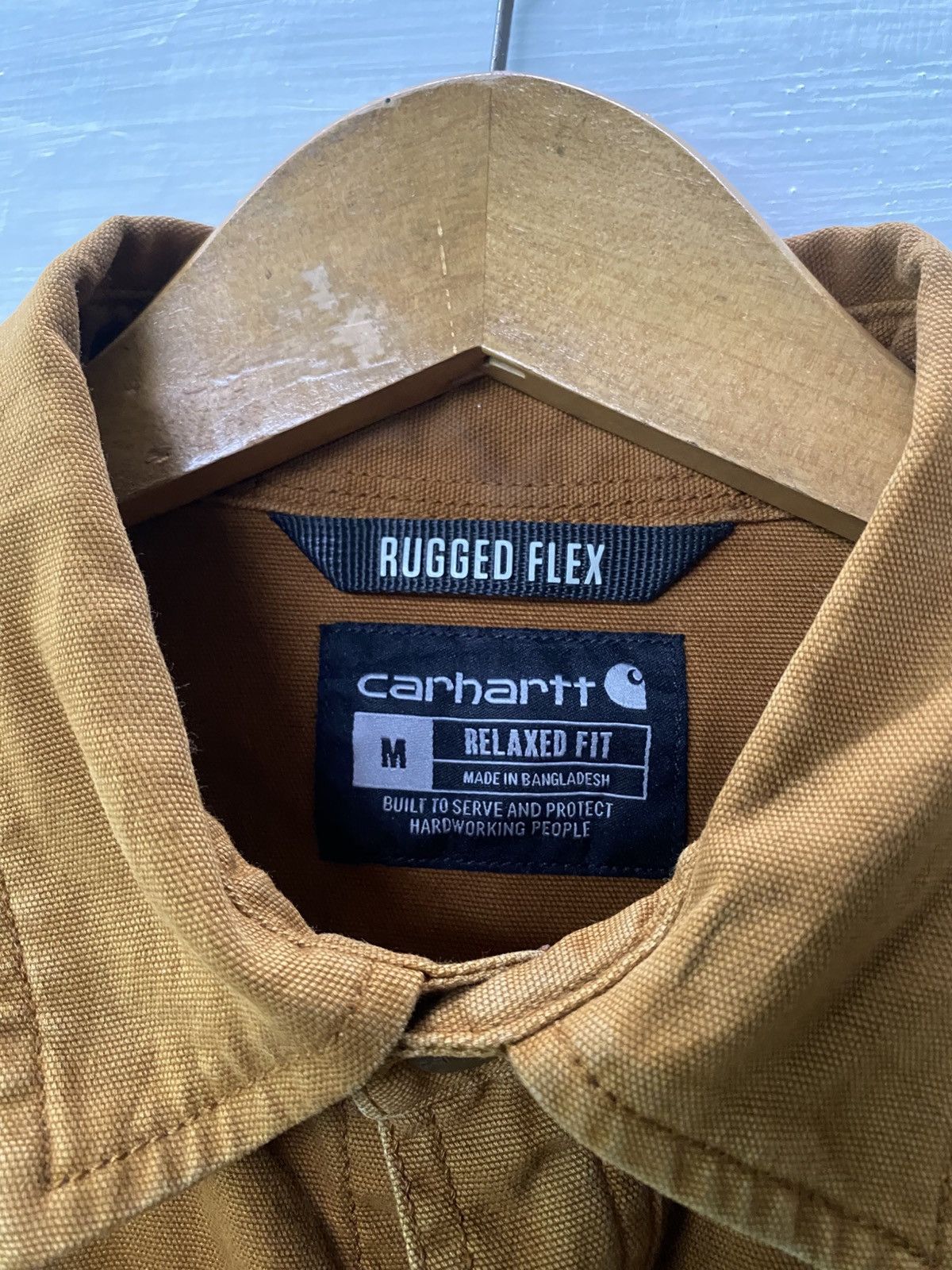 Carhartt Carhartt Rugged Flex Canvas Shirt Jacket Size US M / EU 48-50 / 2 - 5 Thumbnail