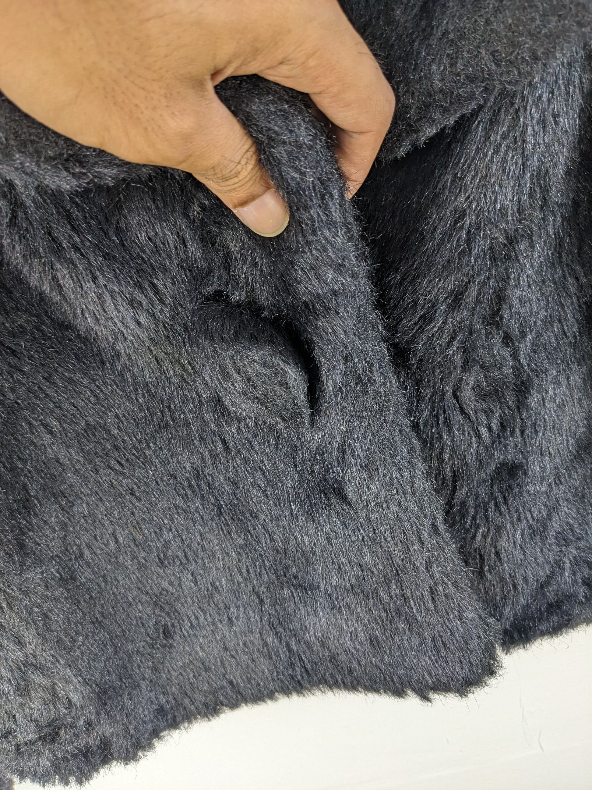 Designer × Japanese Brand Vintage Faux Fur Cropped Jacket Cardigan Size M / US 6-8 / IT 42-44 - 9 Thumbnail