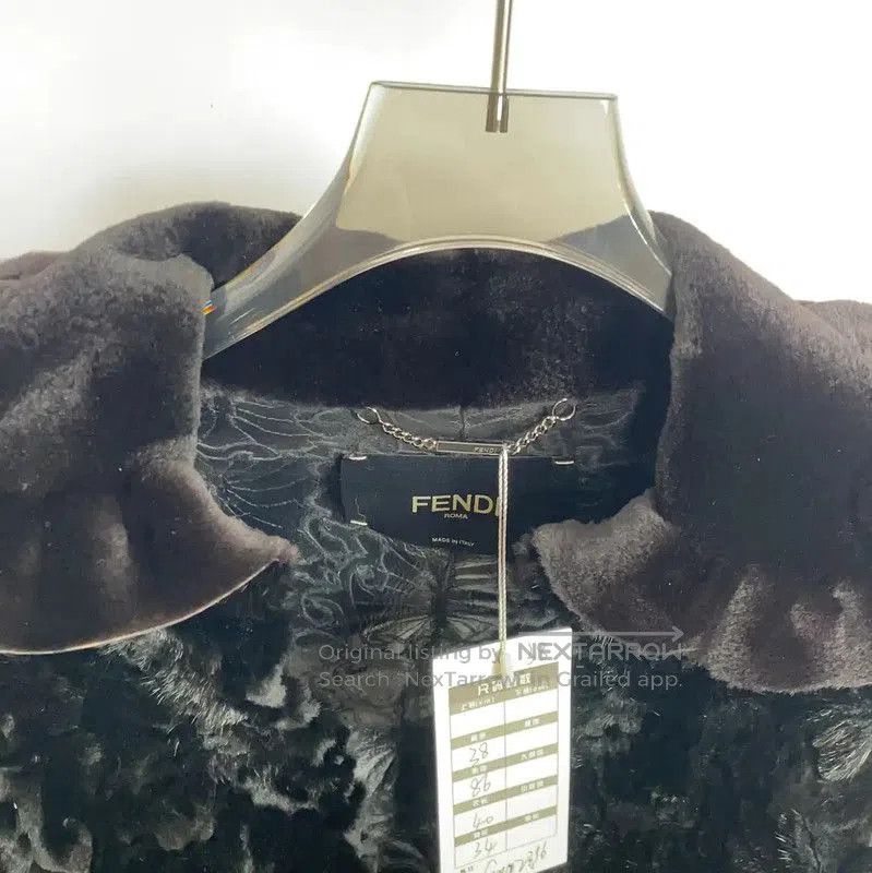 Fendi Fendi Winter Black Mocha Mink Jacket . Size M / US 6-8 / IT 42-44 - 6 Thumbnail
