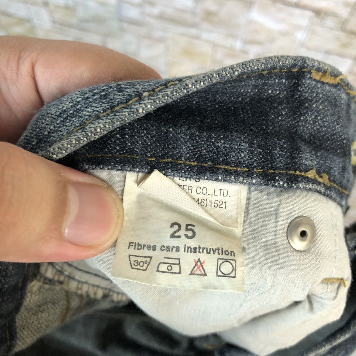 Japanese Brand Maraxia Black Distressed Denim Pants #A1015 Size 27" / US 4 / IT 40 - 22 Thumbnail