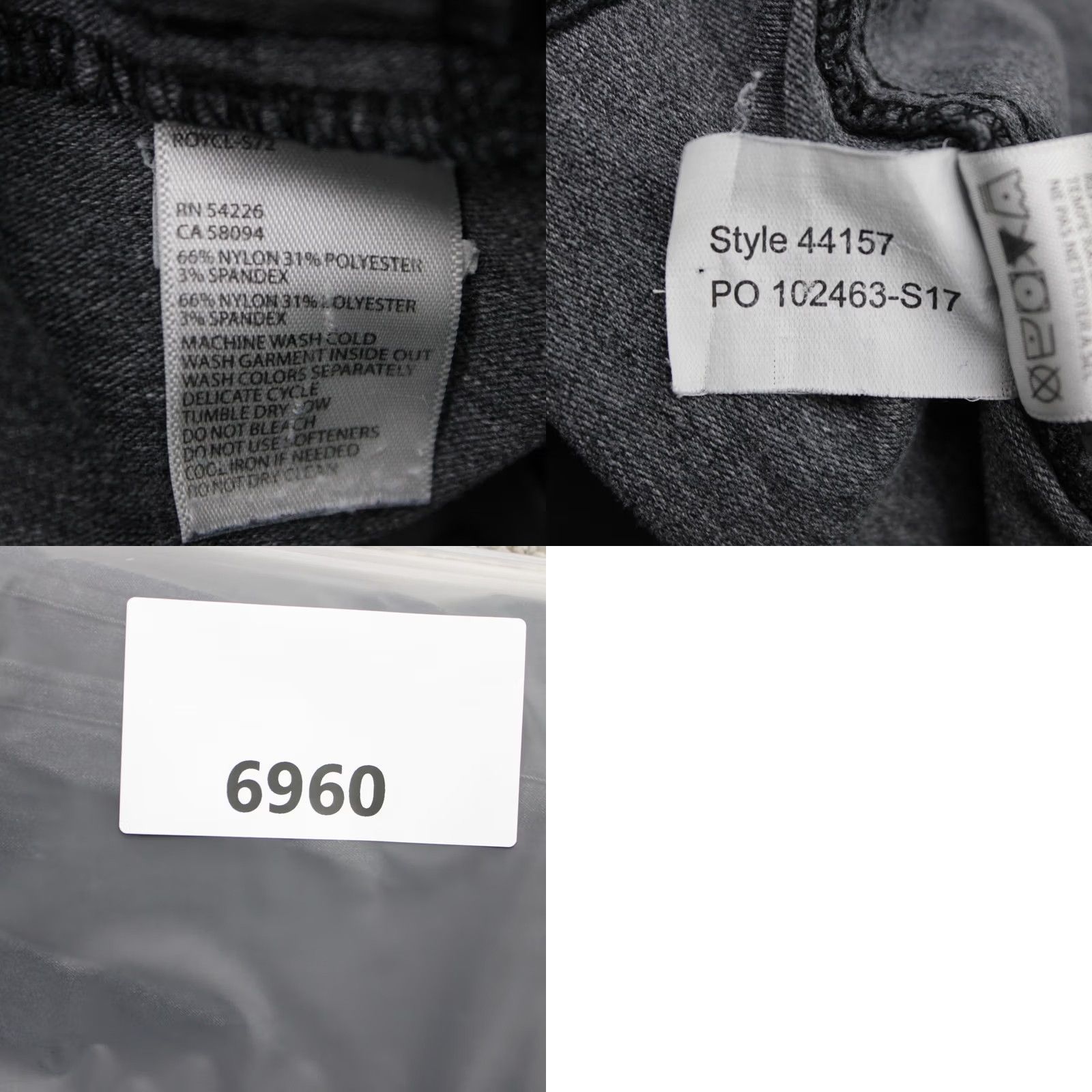 Royal Robbins Royal Robbins Pants Mens 40x32 Gray Canvas Cargo Nylon Straight Leg Hiking Size US 40 / EU 56 - 9 Thumbnail