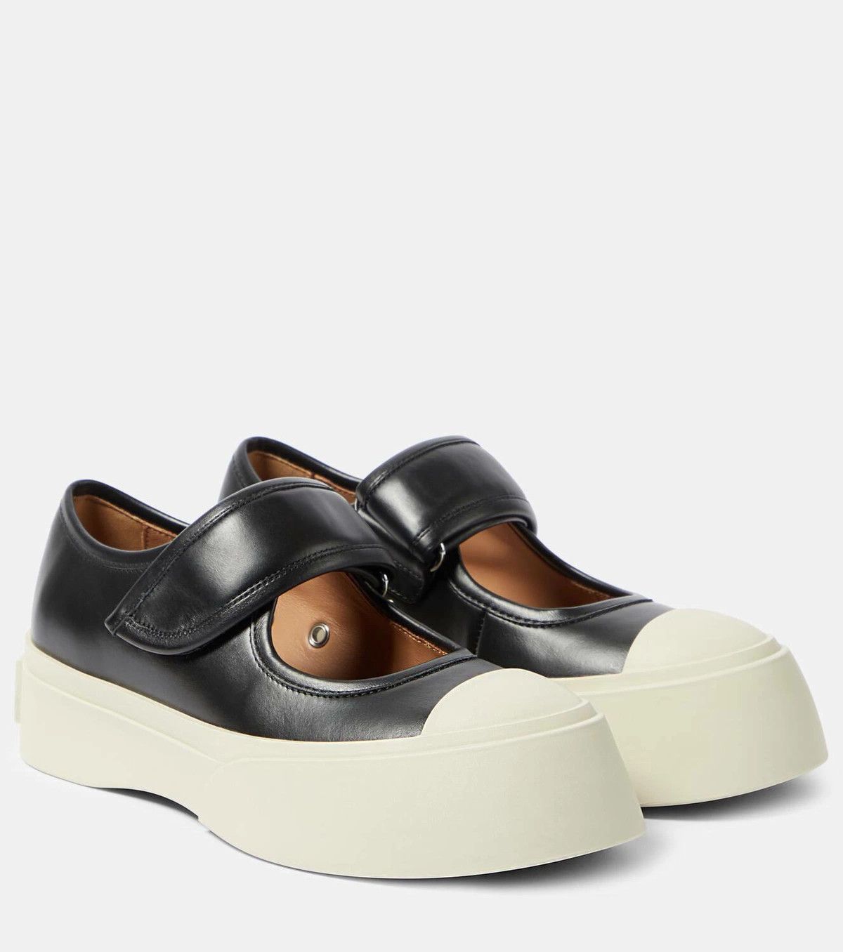Marni o1y1025 Ballet Flats in Black Size US 11 / IT 41 - 1 Thumbnail