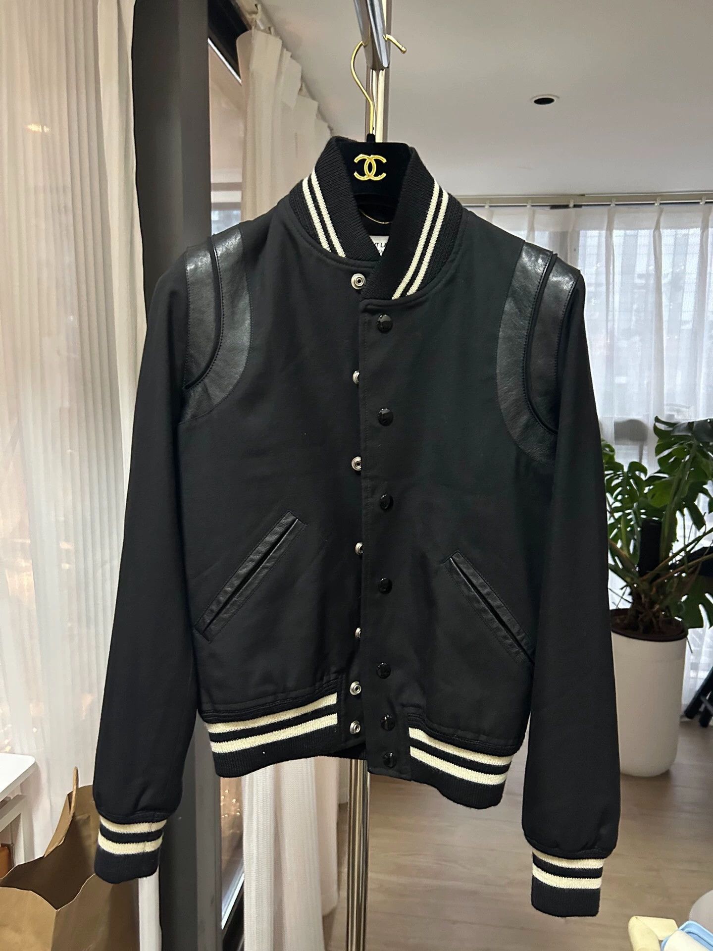 Saint Laurent Paris Saint Laurent SLP baseball jacket Size XS / US 0-2 / IT 36-38 - 1 Thumbnail
