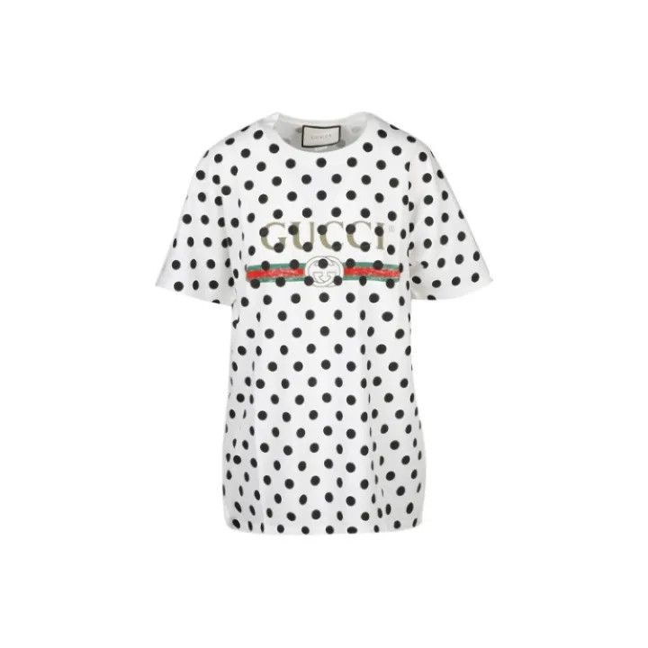 Gucci Gucci Polka Dot Printed Casual T-Shirt Size XS / US 0-2 / IT 36-38 - 1 Thumbnail