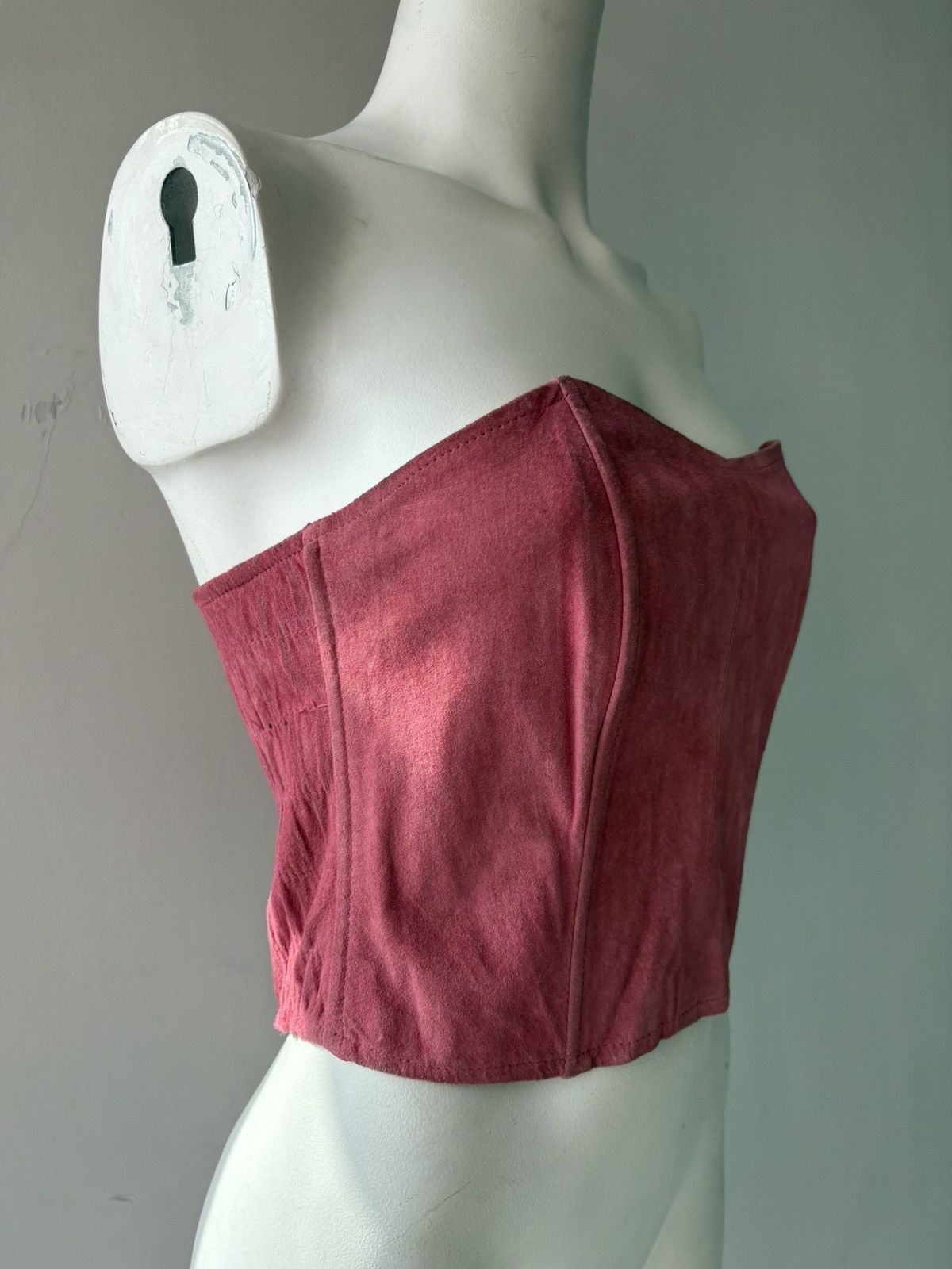 Vintage Vintage leather bustier Size M / US 6-8 / IT 42-44 - 7 Thumbnail