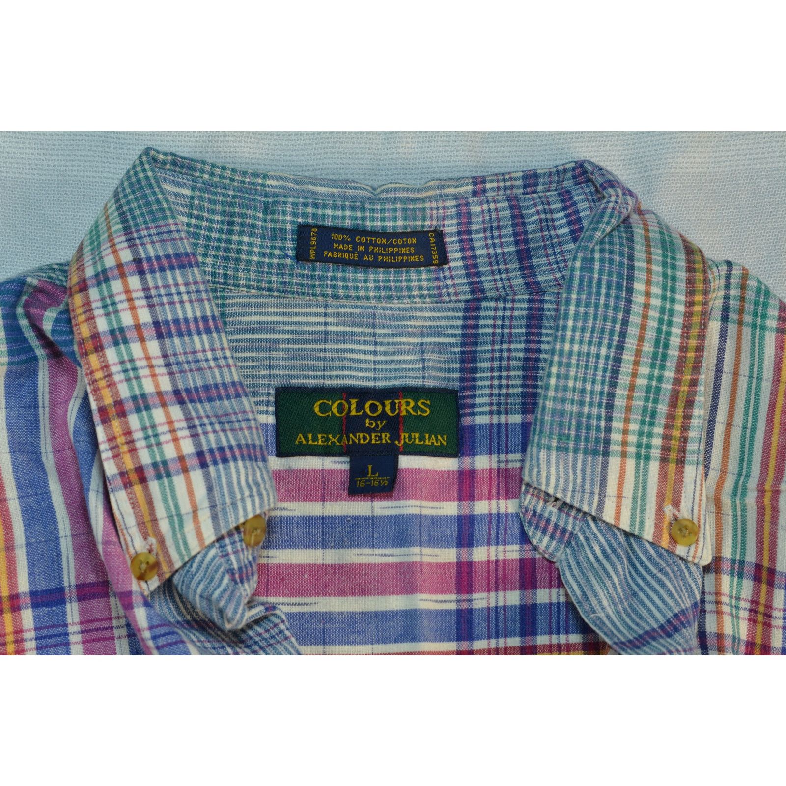 Alexander Julian vintage Colours by Alexander Julian long-sleeve Size US L / EU 52-54 / 3 - 2 Thumbnail