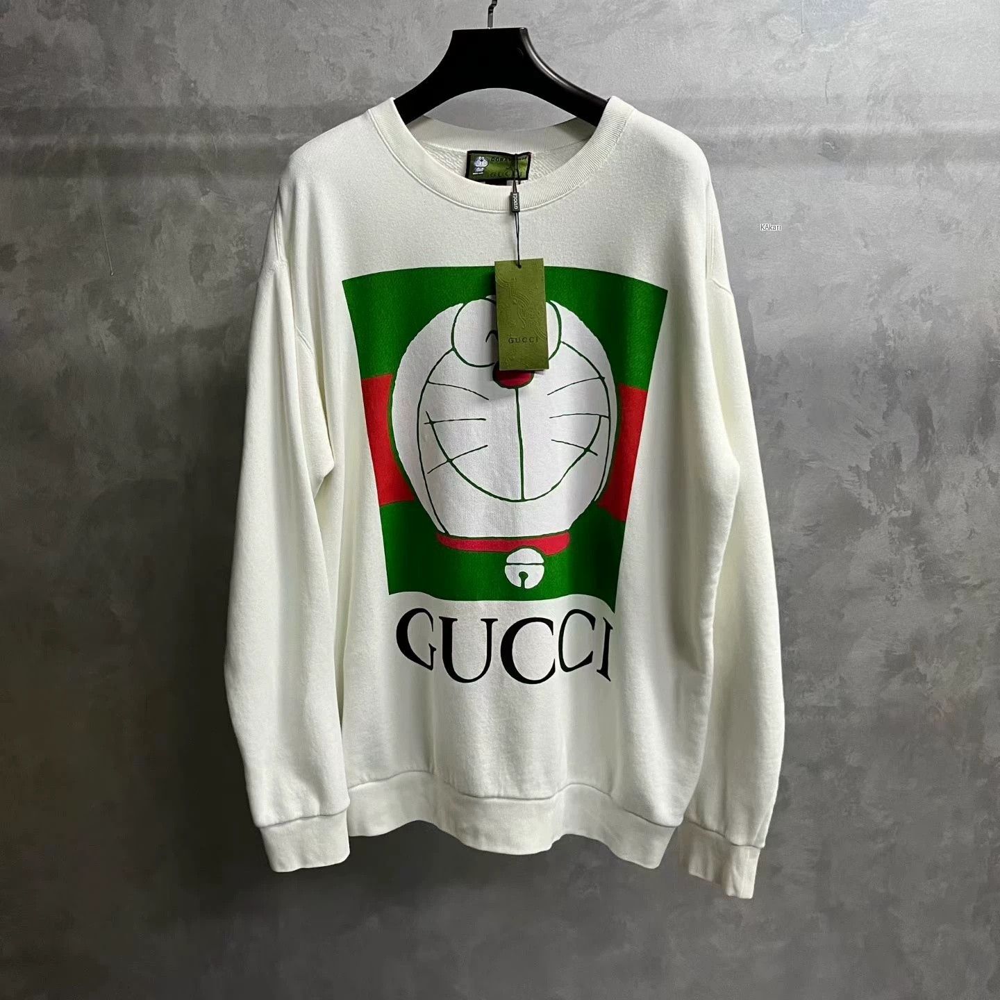 Gucci Gucci Doraemon Print Crewneck Sweatshirt Size US XL / EU 56 / 4 - 1 Thumbnail