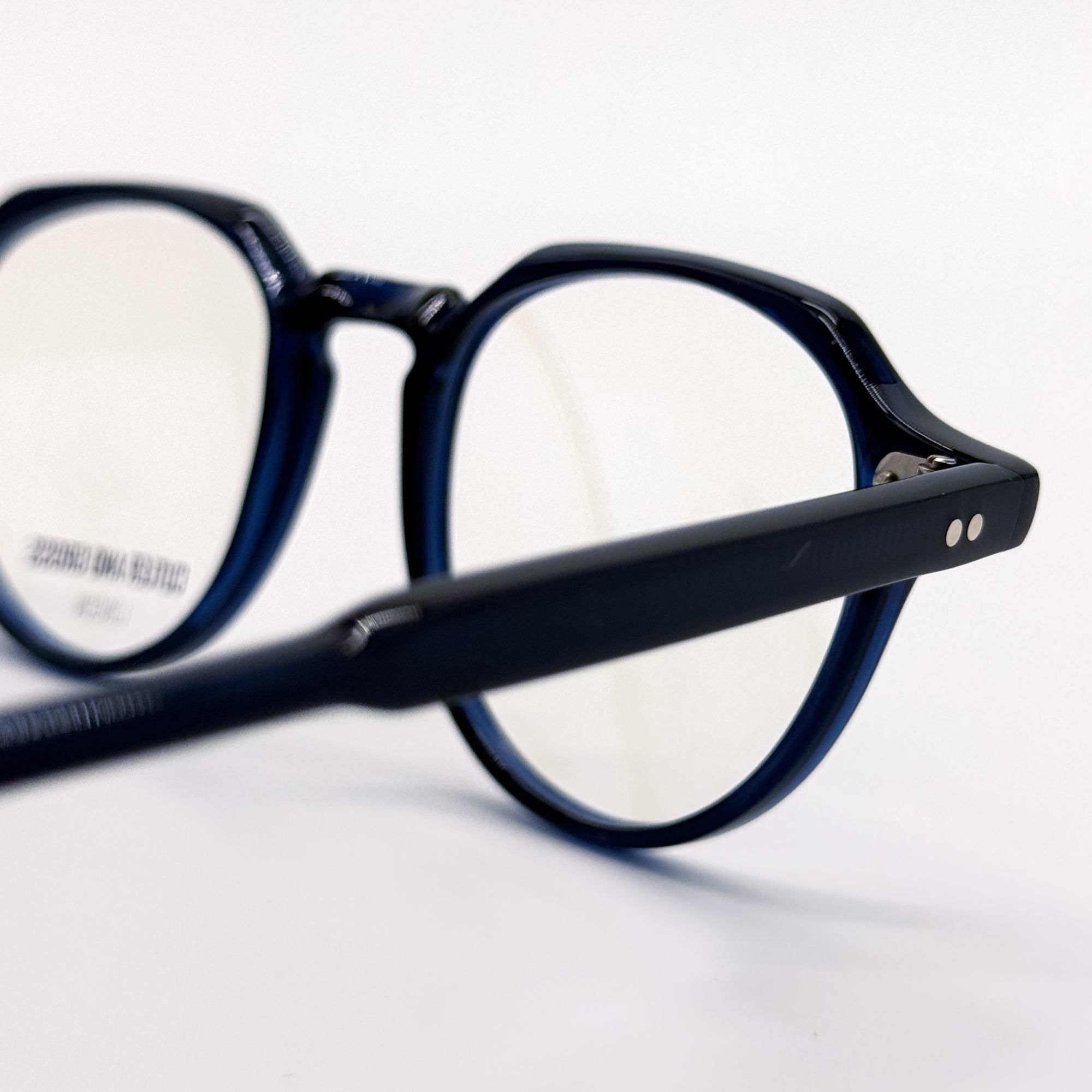 Cutler and Gross NEW CUTLER AND GROSS CG1313V2 003 EYEGLASSES BLUE UNISEX Size ONE SIZE - 5 Thumbnail