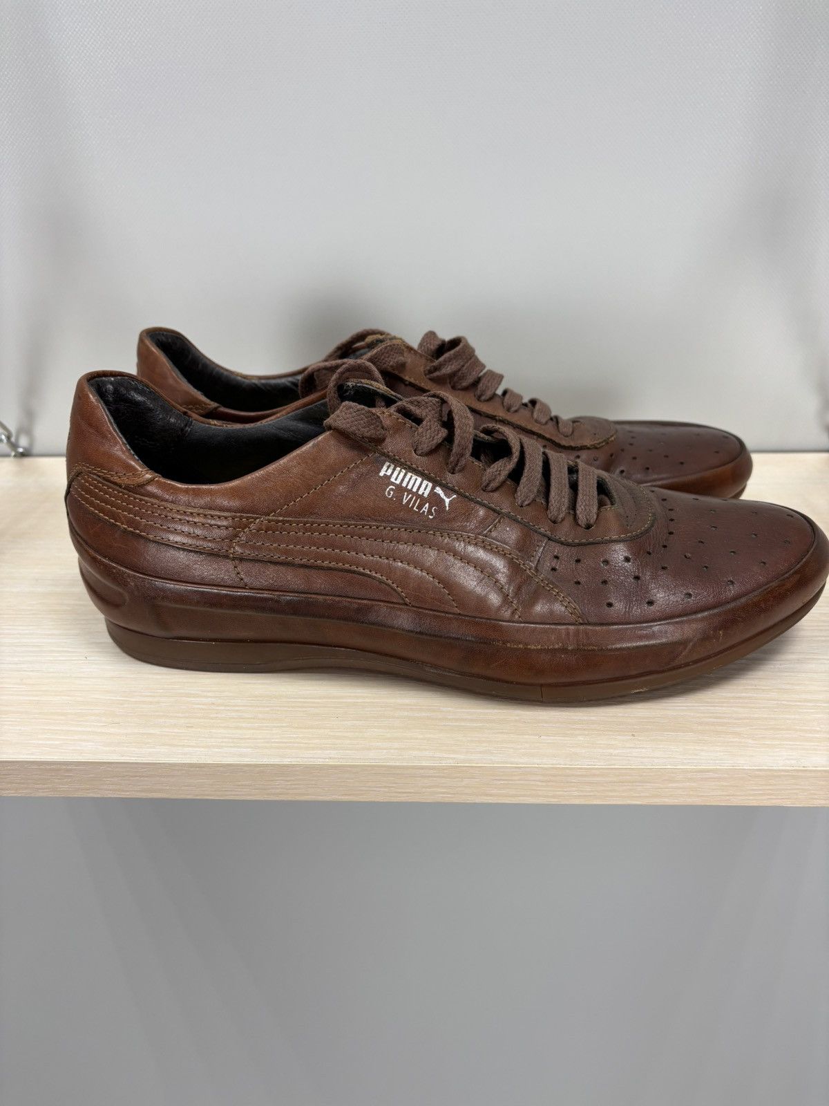 Puma Mens vintage limited leather sneakers Puma G.Vilas 96 Hours Size US 9 / EU 42 - 8 Thumbnail