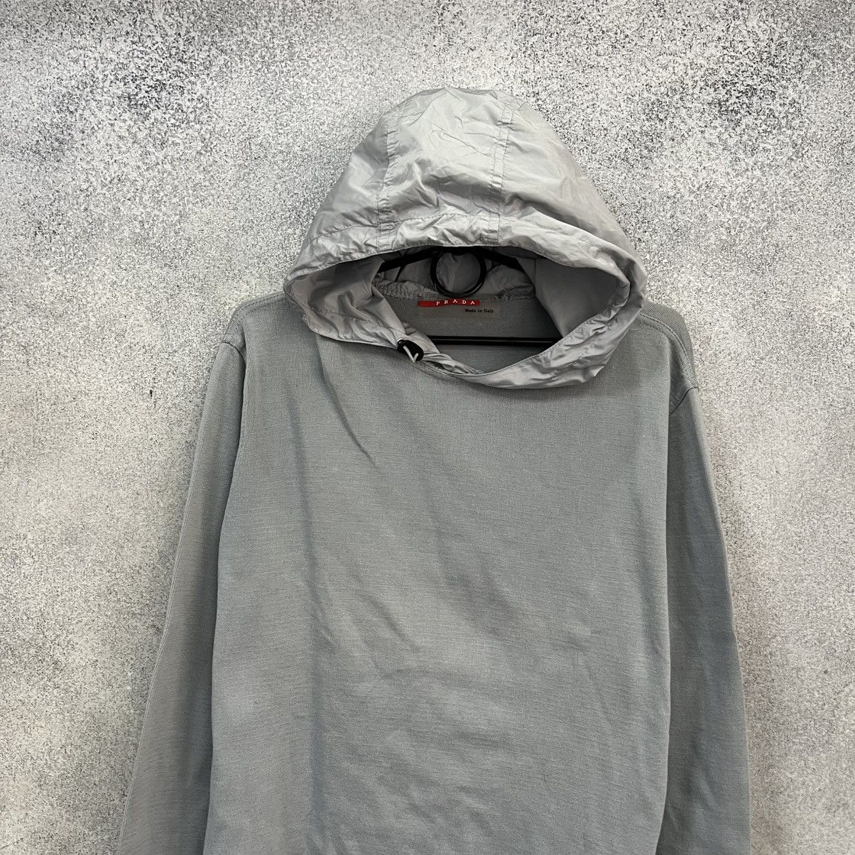 Prada Prada hoodie nylon hood Size US M / EU 48-50 / 2 - 3 Thumbnail