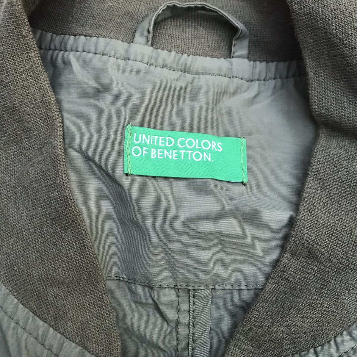United Colors Of Benetton United Colors of Benetton Green Sage Bomber Flight jacket Size US L / EU 52-54 / 3 - 9 Thumbnail