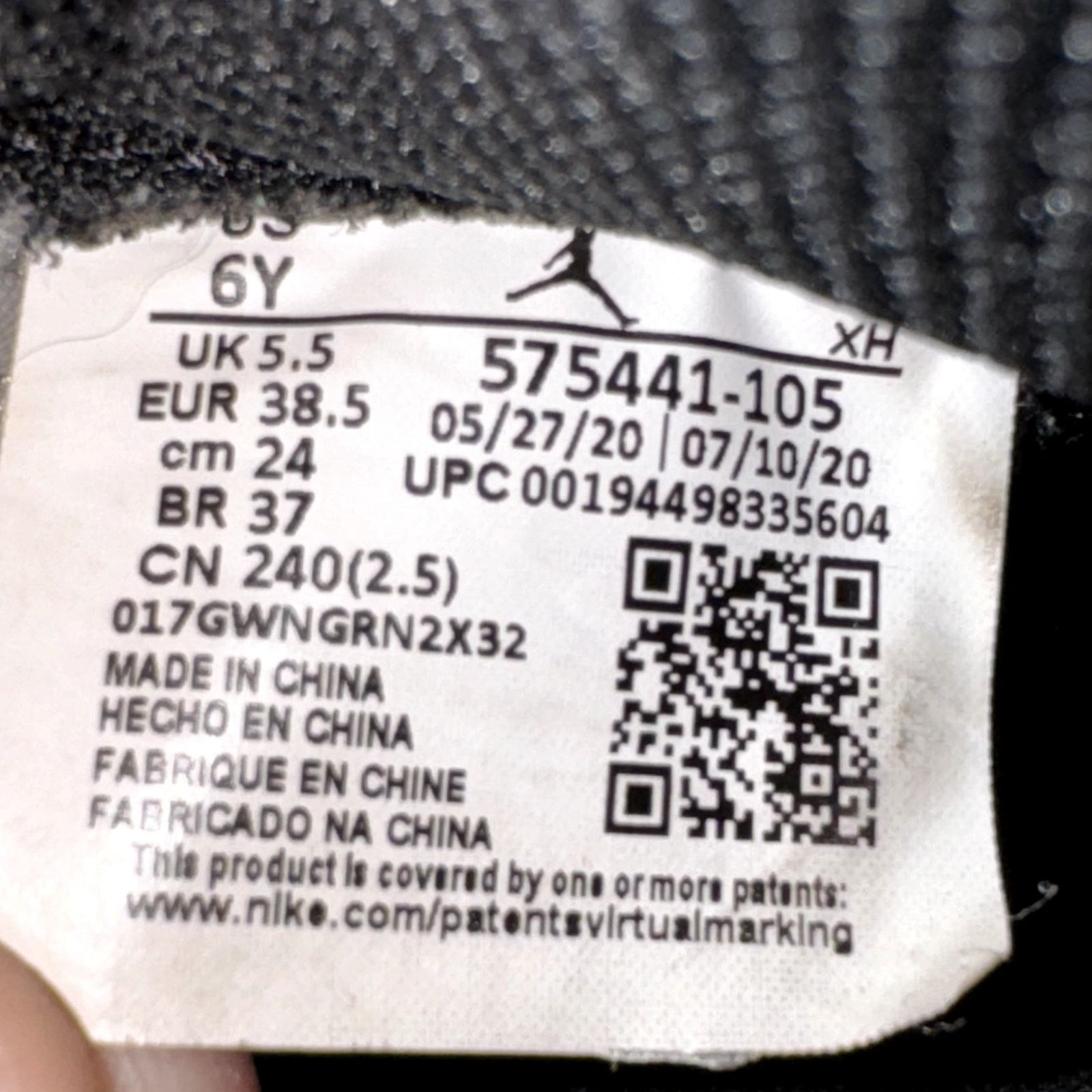 Jordan Brand × Nike Nike Air Jordan 1 Retro High OG GS Dark Mocha - Size 6 Size US 6 / EU 39 - 8 Thumbnail