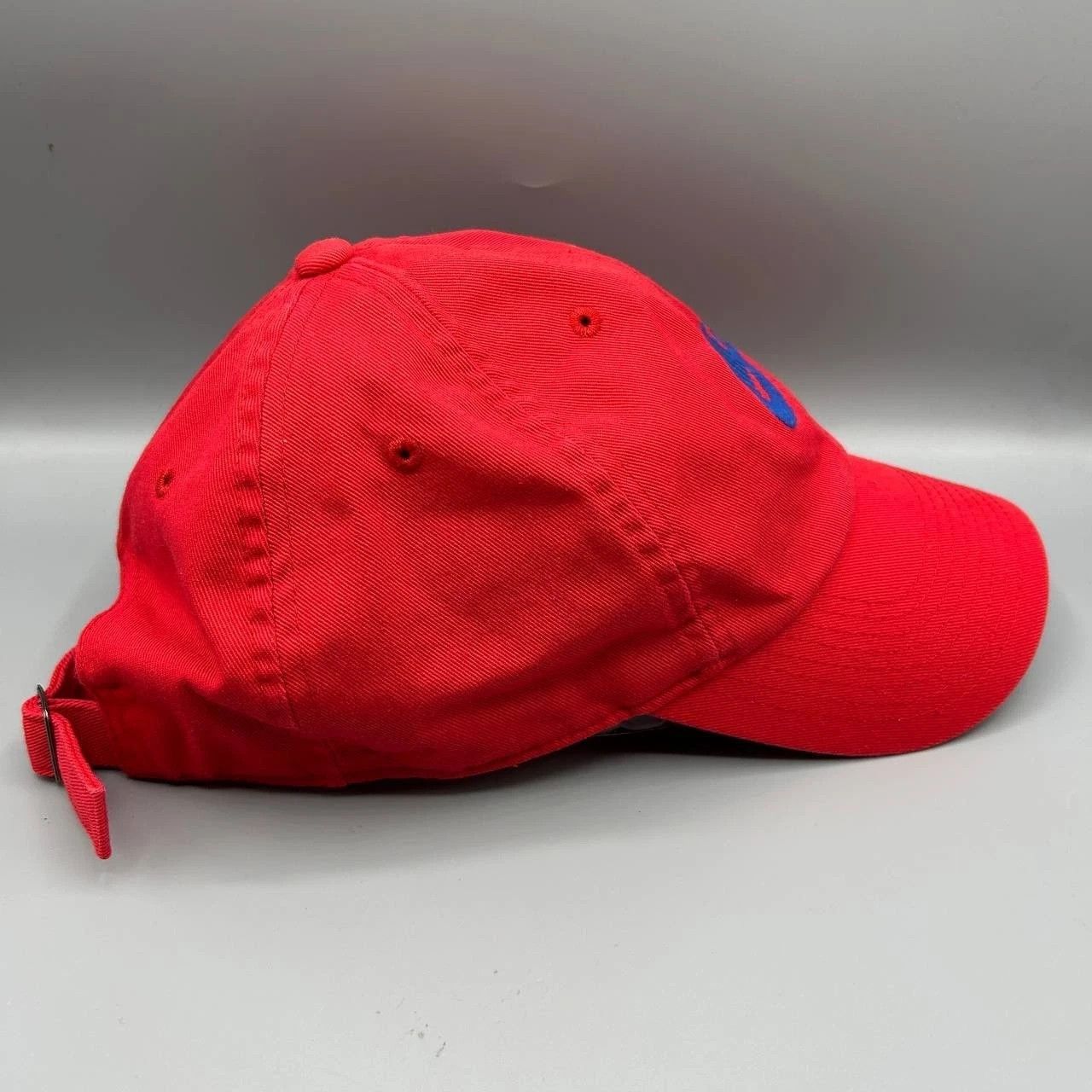Nike Nike Heritage86 Hat Men Red Blue Embroidered Strap Back Cap Size ONE SIZE - 8 Thumbnail