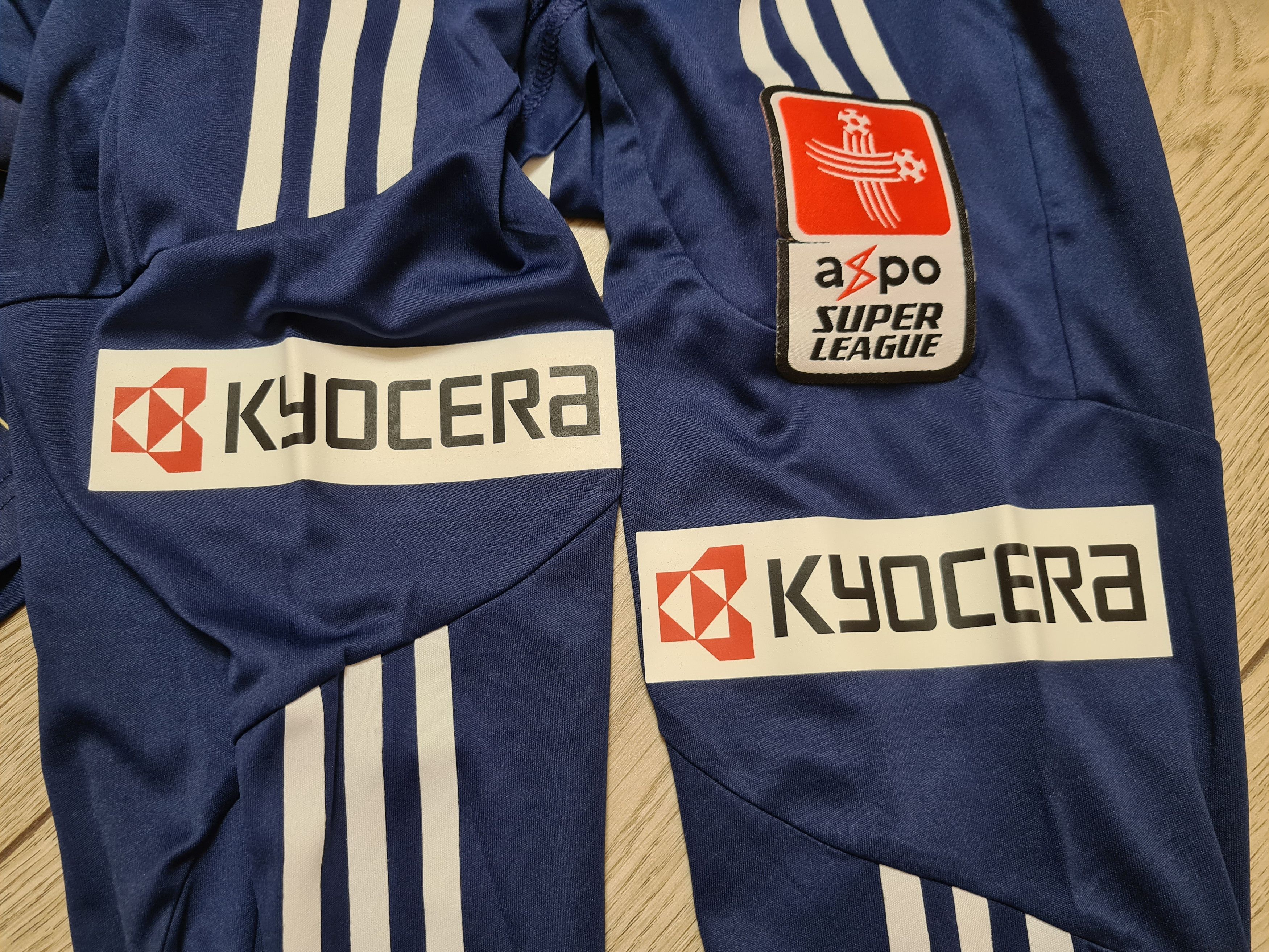 Adidas LUZERN 2011 2012 HOME MATCH WORN FOOTBALL SOCCER JERSEY Size US L / EU 52-54 / 3 - 8 Thumbnail