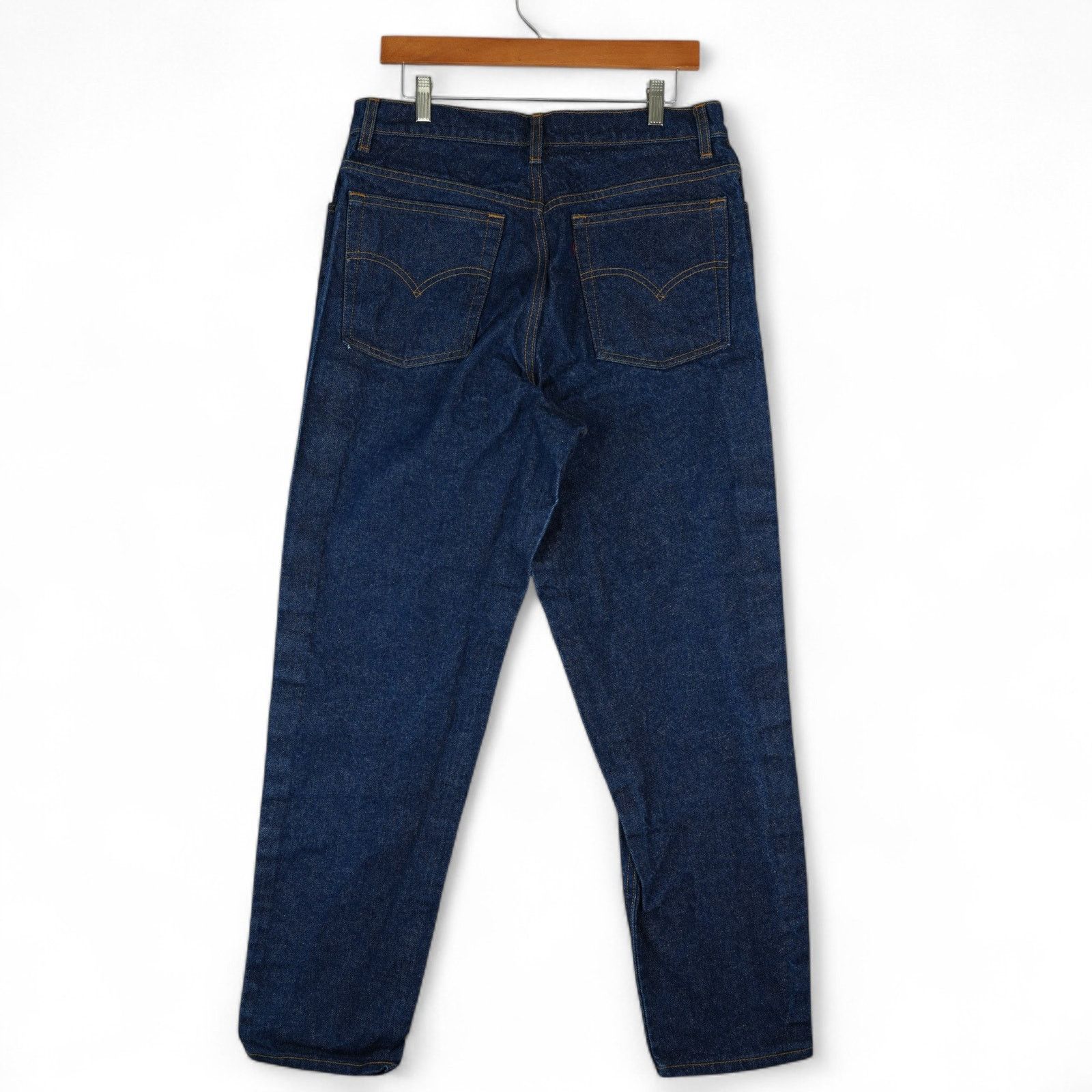 Levi's Vintage 90s Levis 551 Jeans 16 Short Relaxed Fit Tapered Leg Size 38" / US 16 / IT 52 - 2 Thumbnail