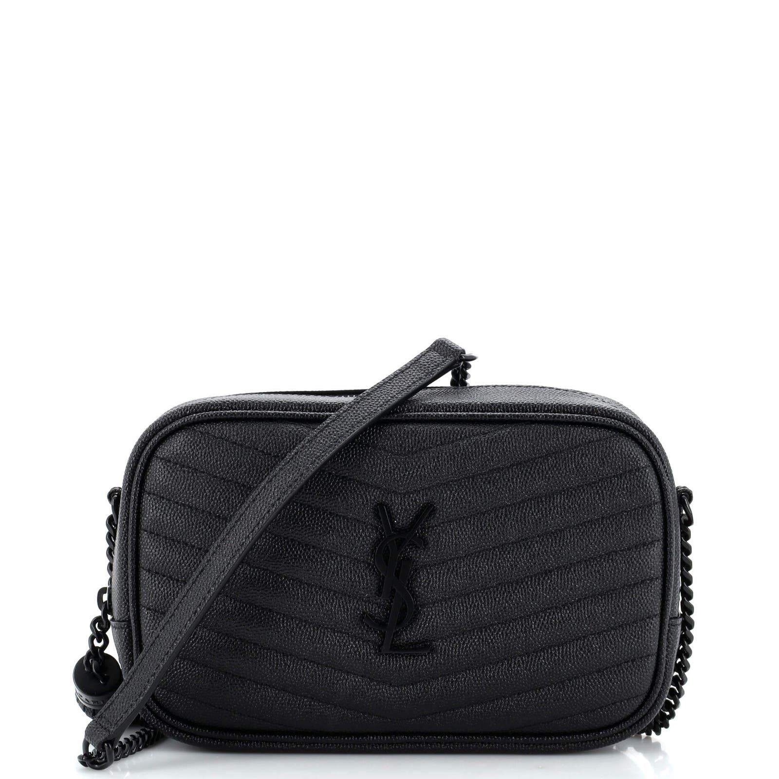 Yves Saint Laurent Lou Camera Bag Matelasse Chevron Leather Mini Size ONE SIZE - 1 Preview