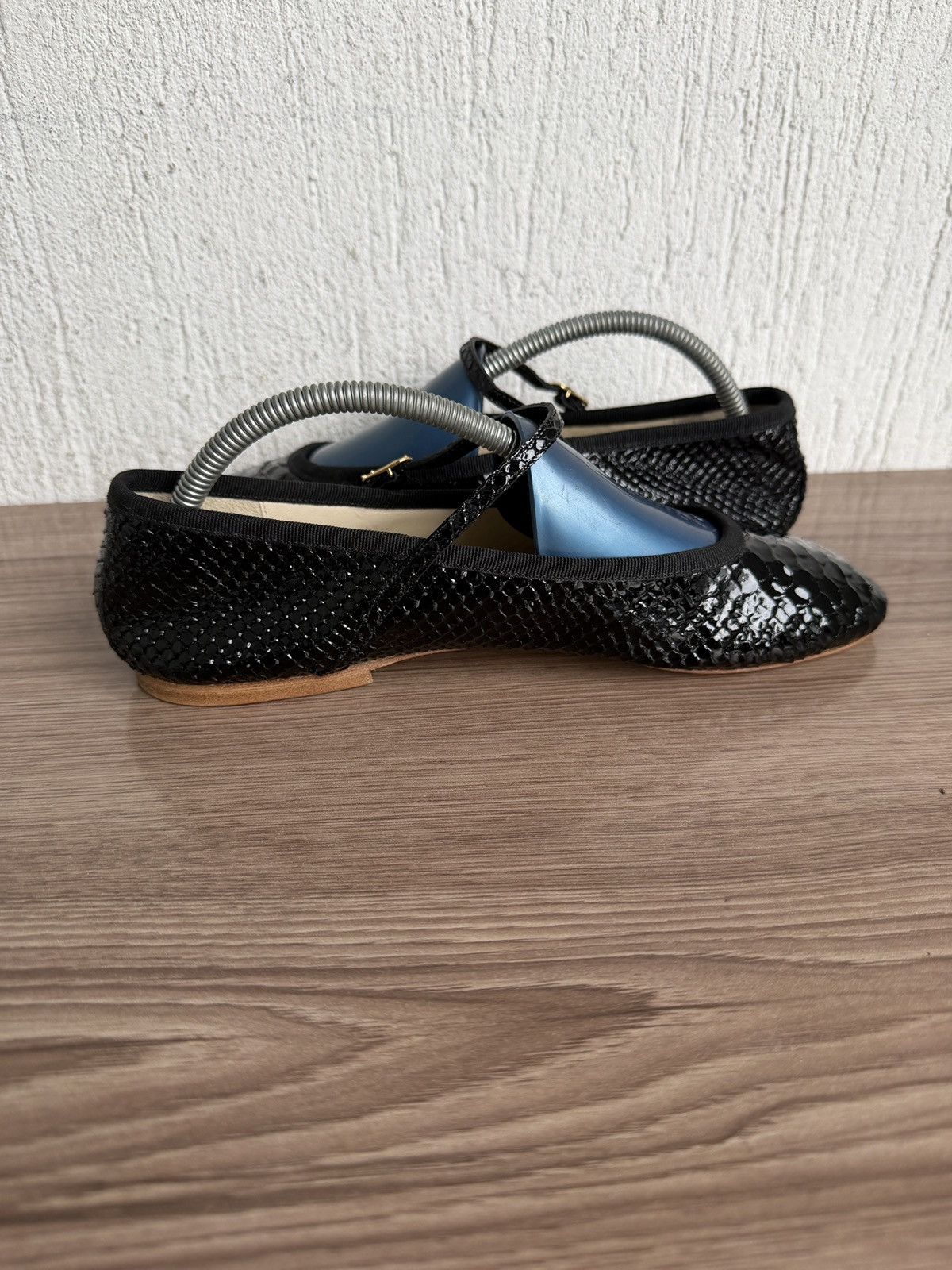 Celine Mary jane ballet python stamped flats Size US 9 / IT 39 - 11 Thumbnail