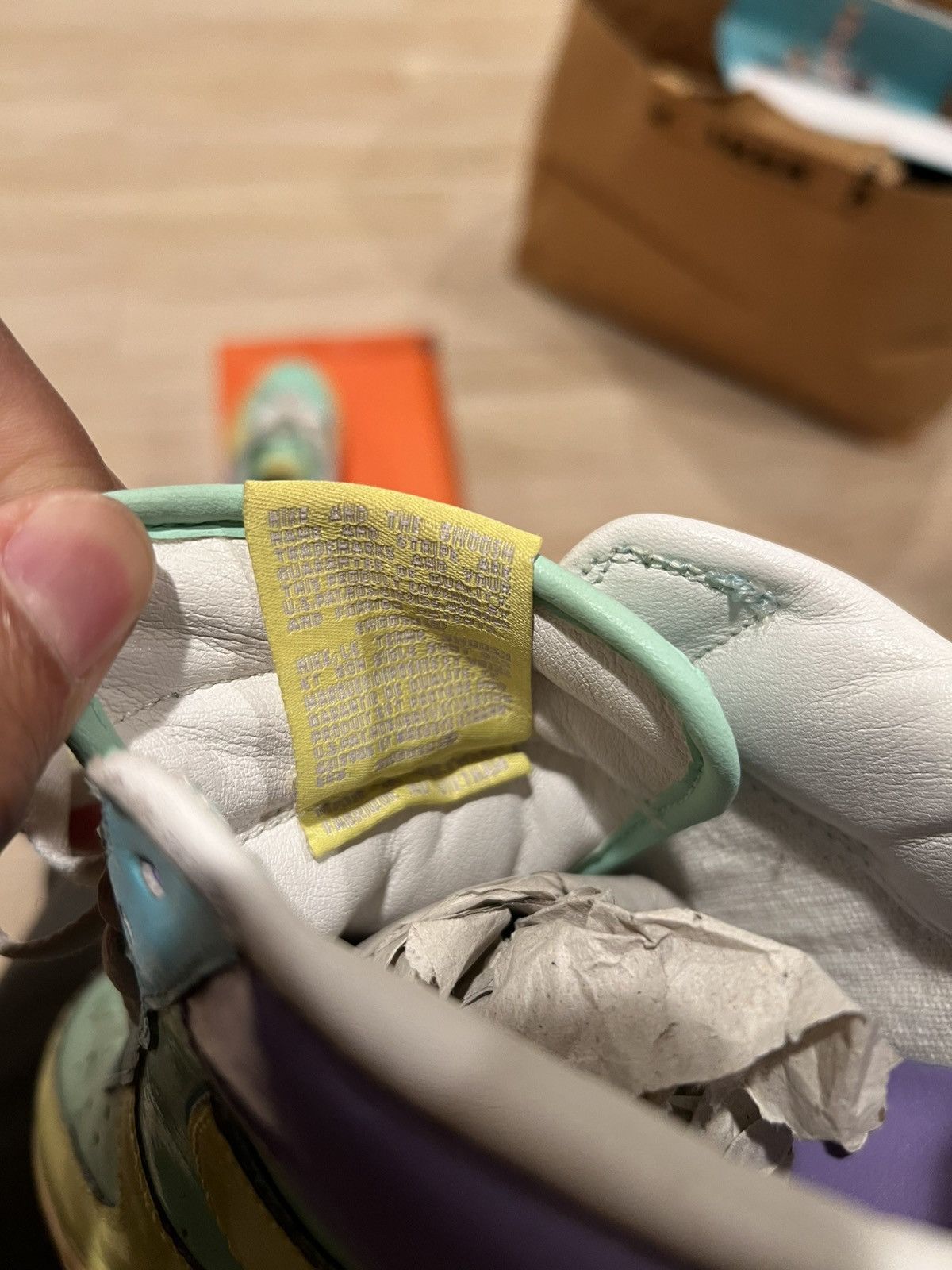 Nike NIKE AIR FORCE 1 “EASTER” 2006 Size US 11 / EU 44 - 3 Thumbnail