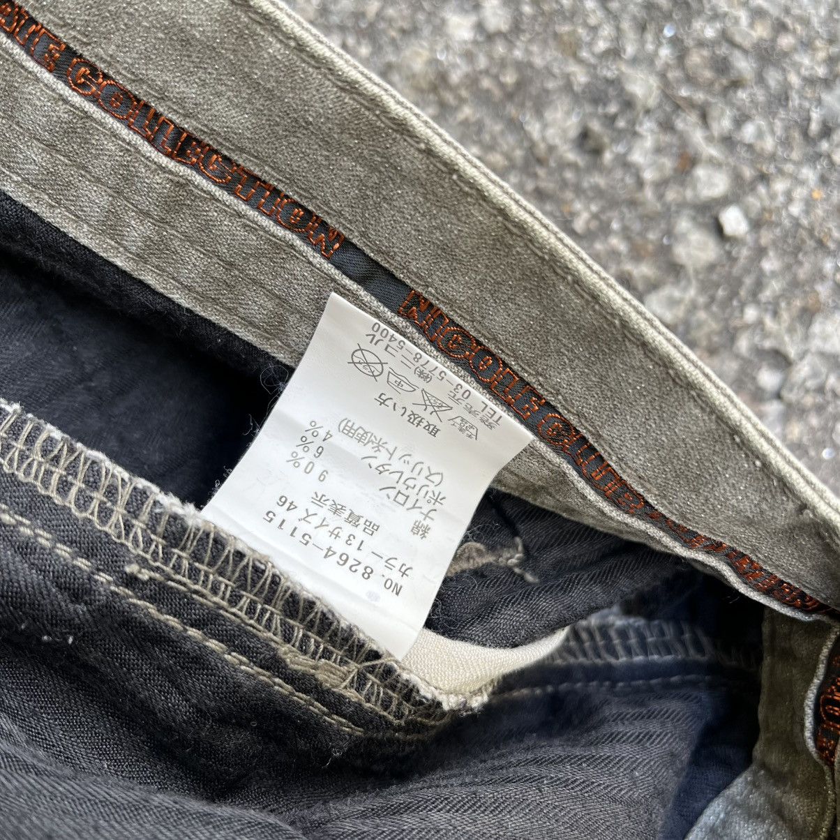 Japanese Brand Flared Cargo Multi Pocket Nicole Club Low Rise Boot Cut Pant Size US 30 / EU 46 - 8 Thumbnail