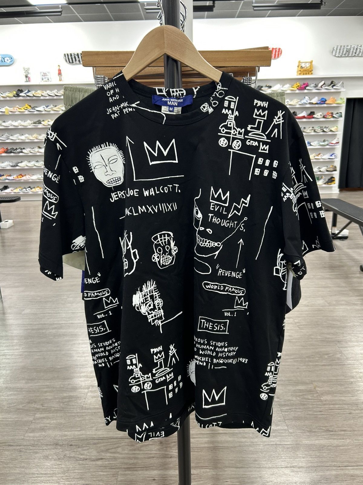 Jean-Michel Basquiat × Junya Watanabe Junya Watanabe x Basquiat Tee Size US M / EU 48-50 / 2 - 1 Thumbnail