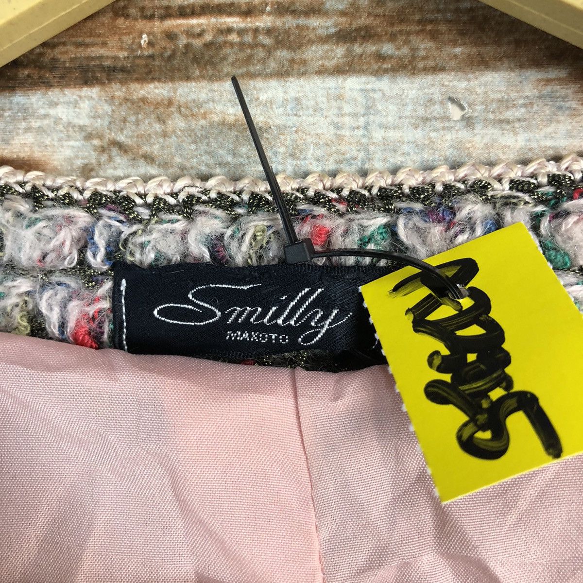 Japanese Brand Smilly Pink Patterned knitwear Cardigans #A2325 Size M / US 6-8 / IT 42-44 - 10 Thumbnail