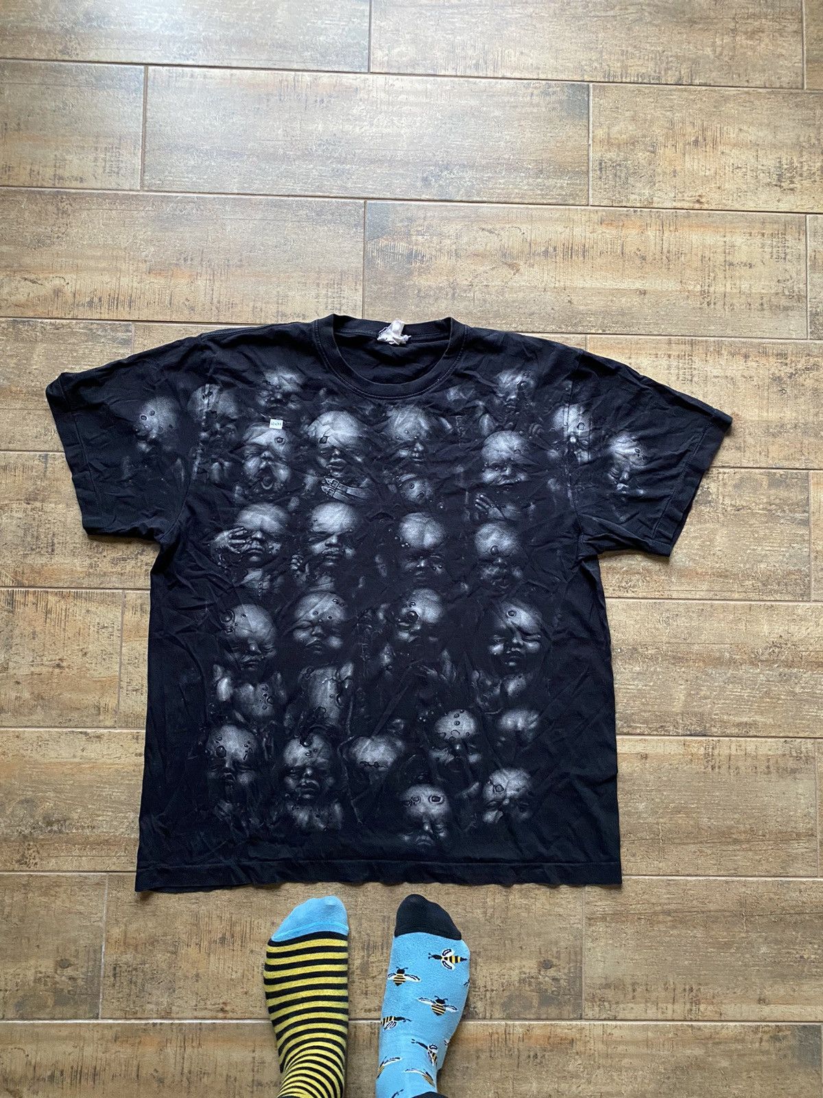 Art Streetwear Vintage Hr giger Artist alien wall of babies vintage rock eagle Grailed