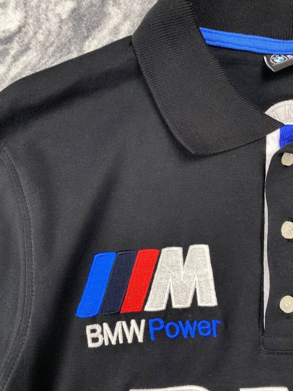 BMW Vintage BMW Racing Polo Shirt Big Logo Size US L / EU 52-54 / 3 - 4 Thumbnail