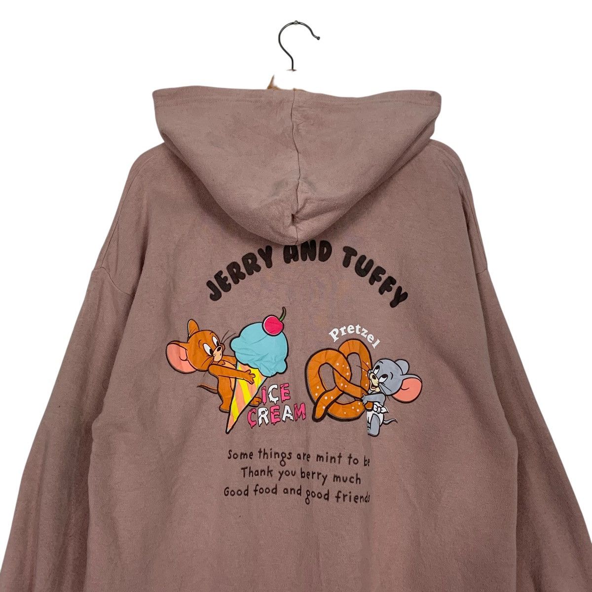 Japanese Brand Tom And Jerry Pullover Hoodie Size M / US 6-8 / IT 42-44 - 8 Thumbnail