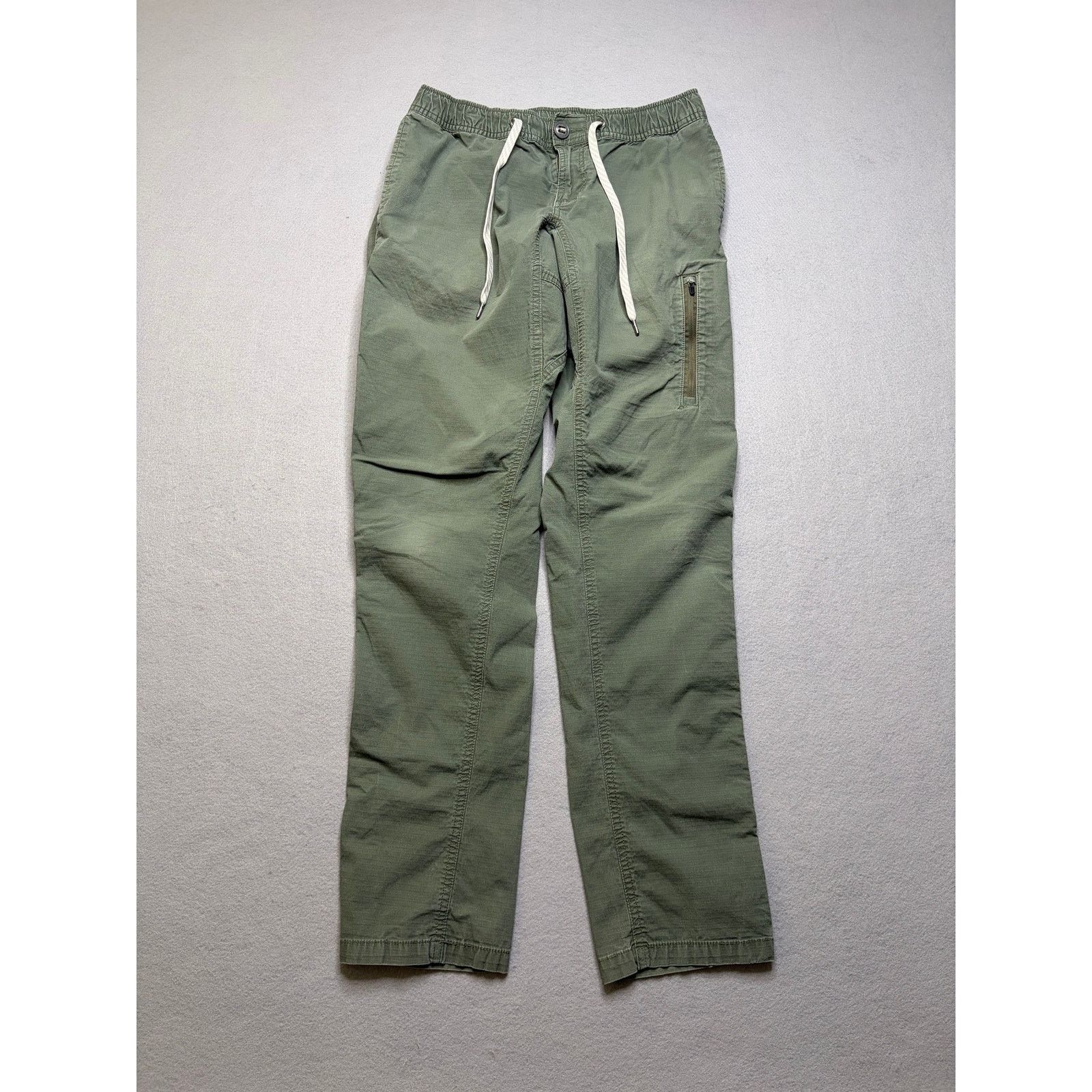 Vuori Vuori Men’s Small Green Ripstop Jogger Pants Drawstring Size US 26 / EU 42 - 1 Thumbnail