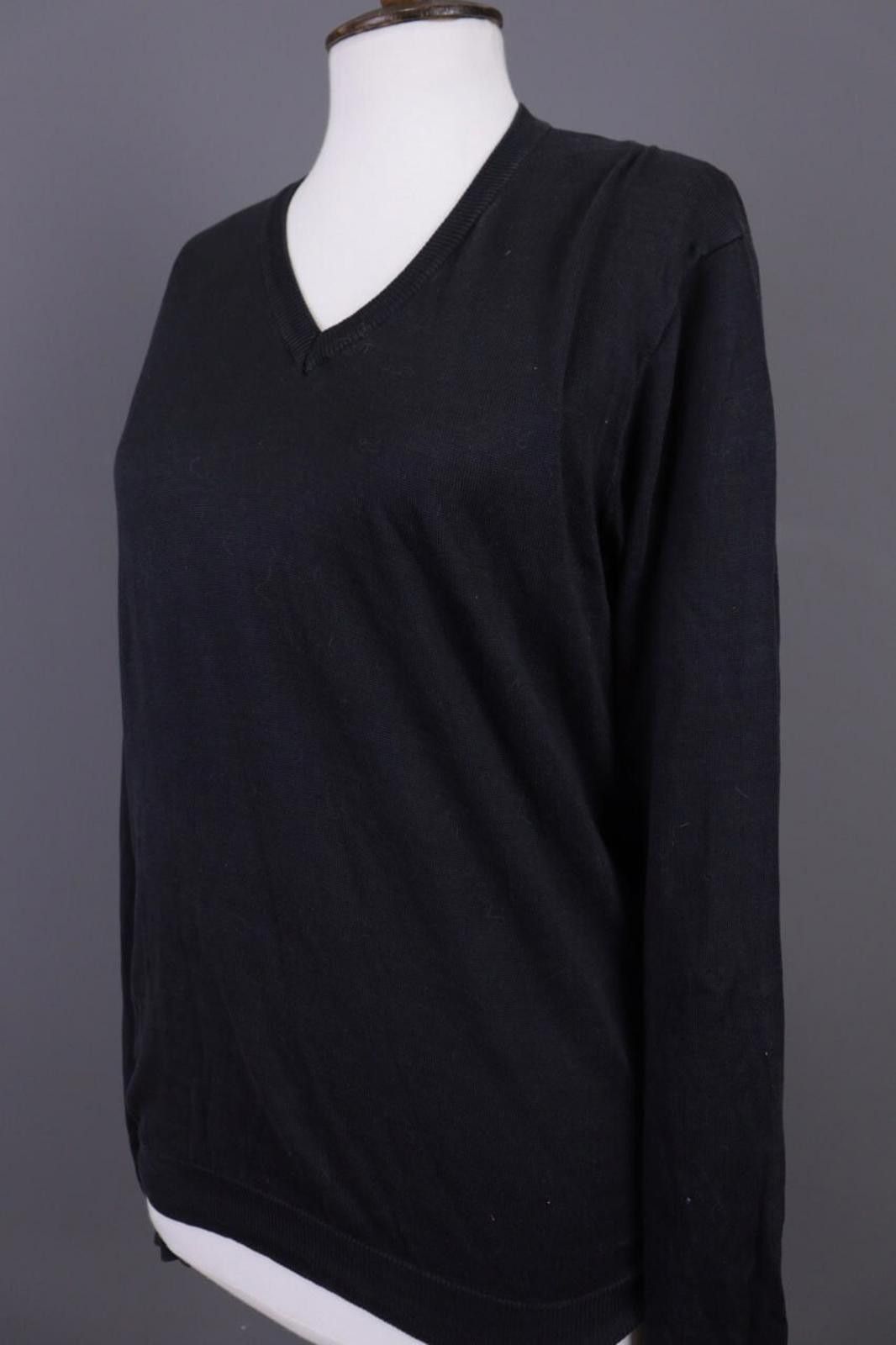 J.Crew J.Crew Black V-Neck Jumper Knit Sweater Size M Size M / US 6-8 / IT 42-44 - 11 Thumbnail